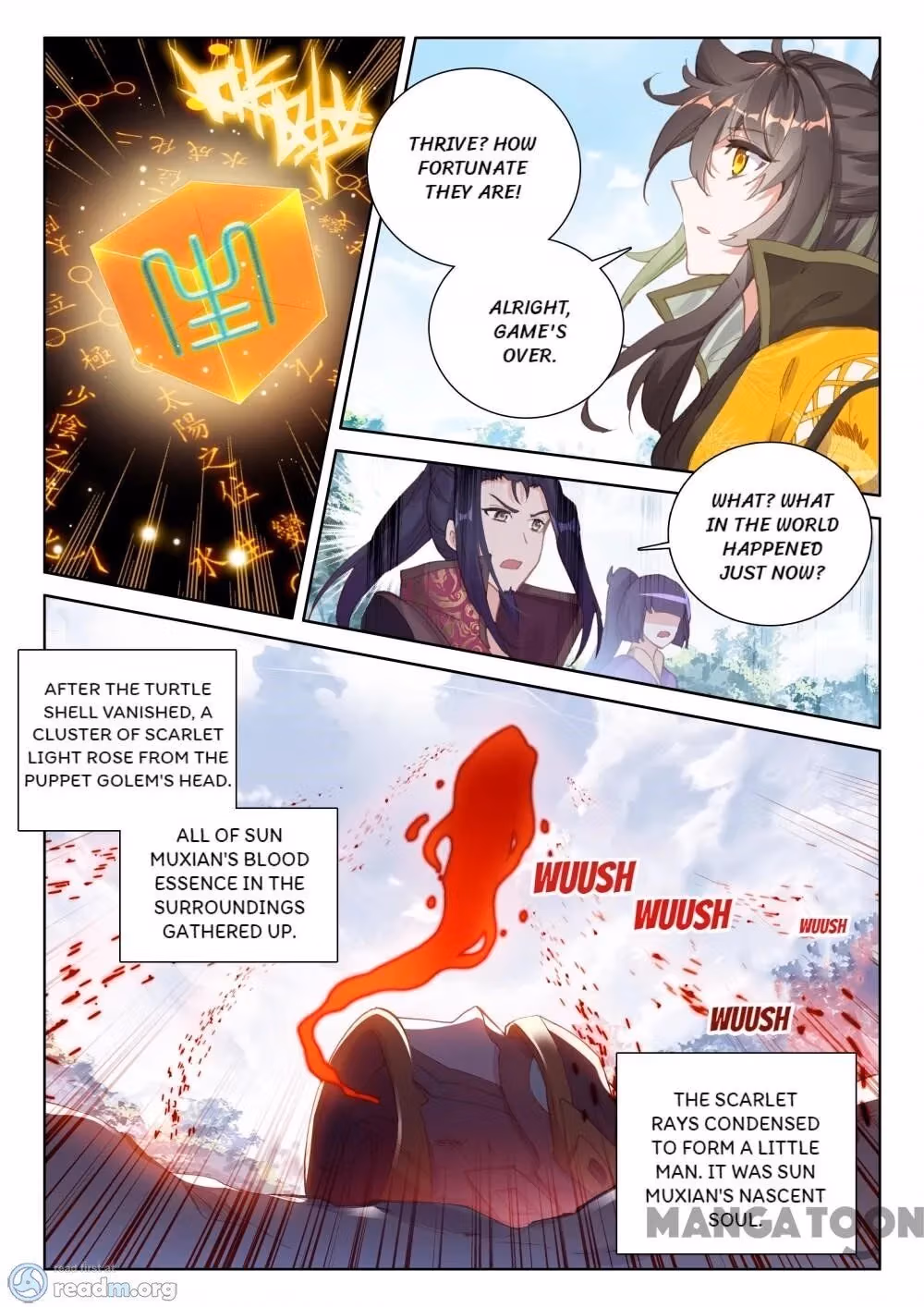 Read The Divine Punished One chapter 113 image 6 on Lezhin