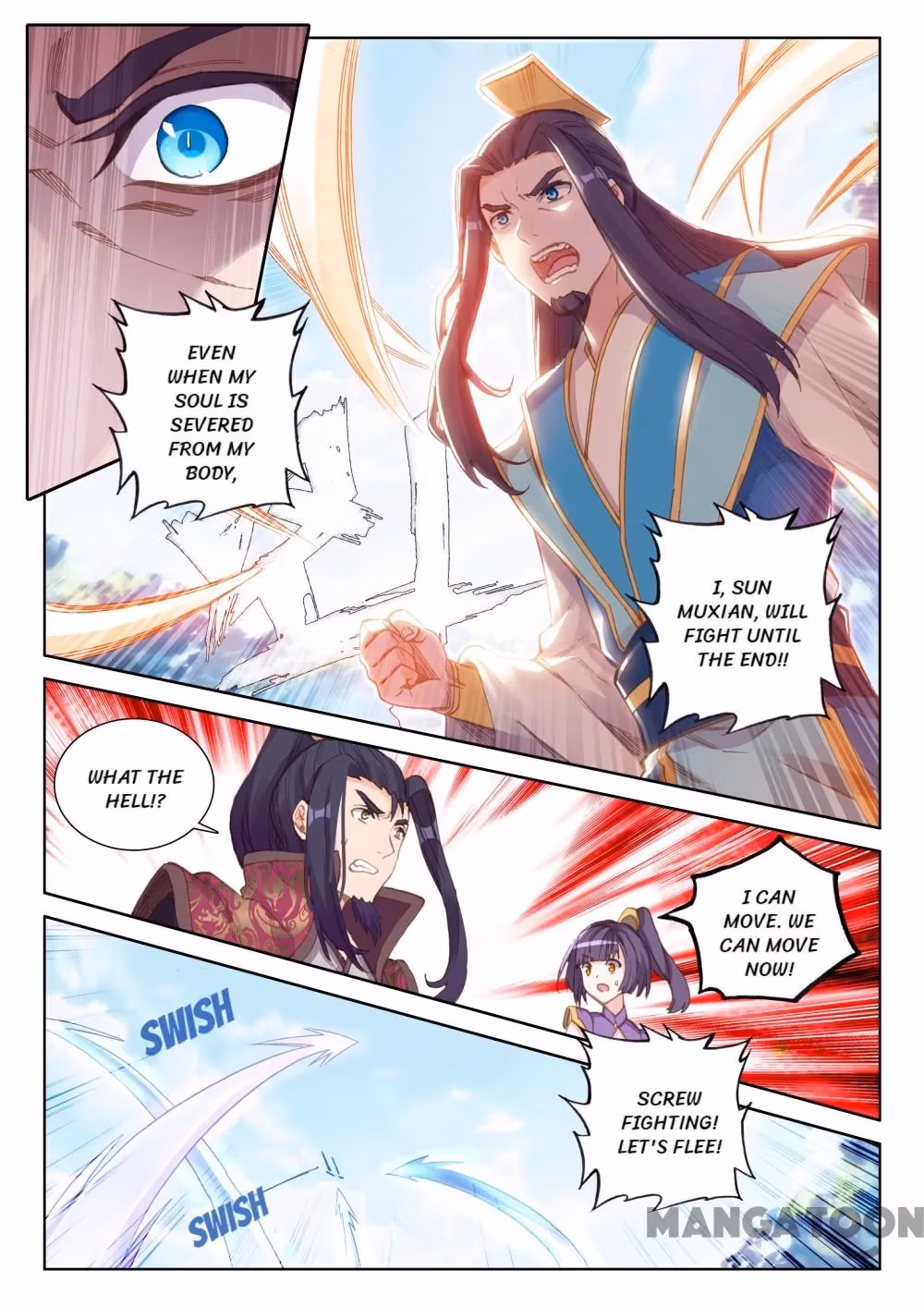 Read The Divine Punished One chapter 114 image 0 on Lezhin