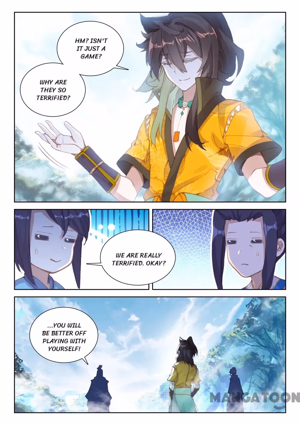 Read The Divine Punished One chapter 114 image 1 on Lezhin