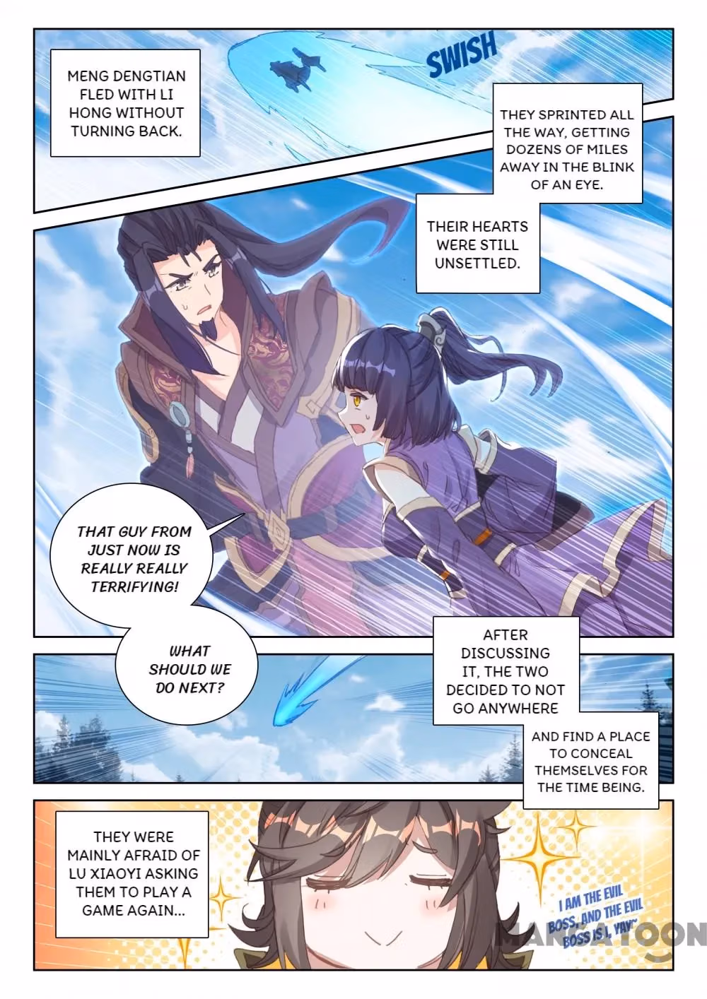 Read The Divine Punished One chapter 114 image 2 on Lezhin