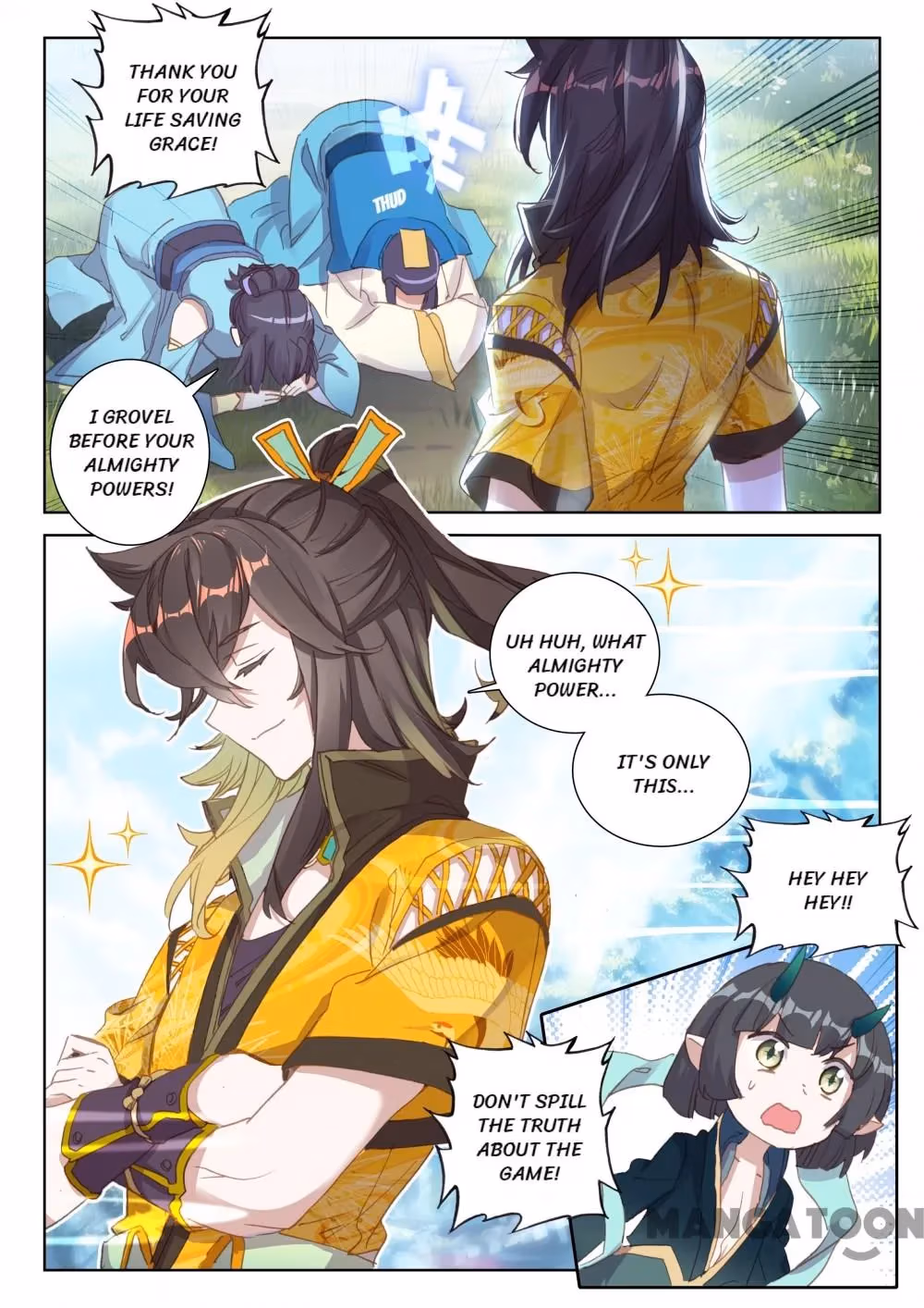 Read The Divine Punished One chapter 114 image 4 on Lezhin