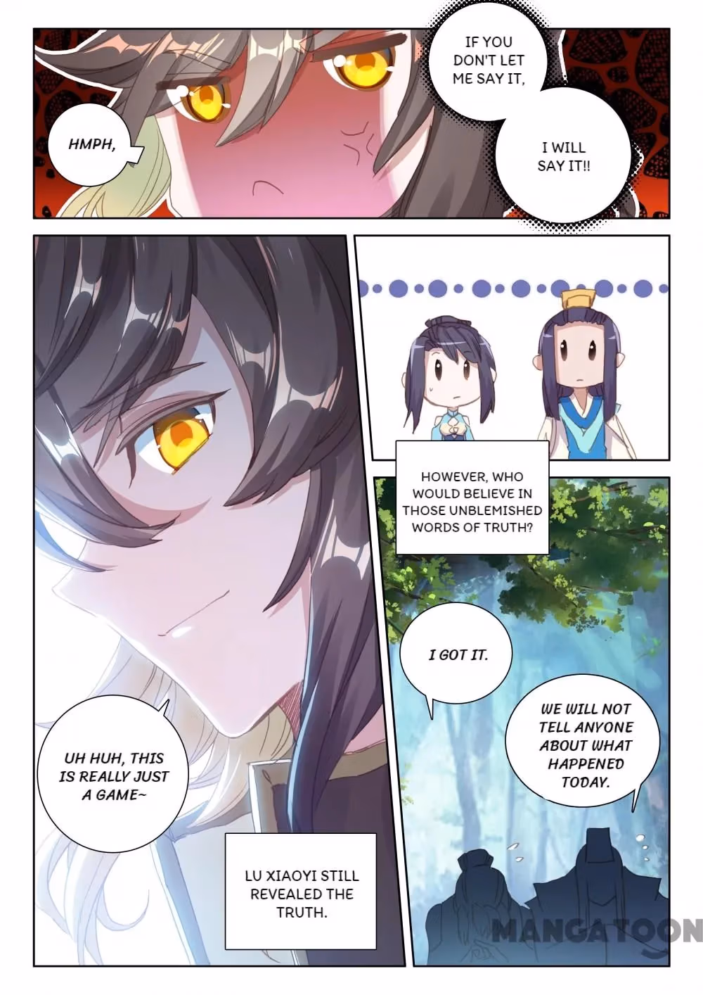 Read The Divine Punished One chapter 114 image 5 on Lezhin
