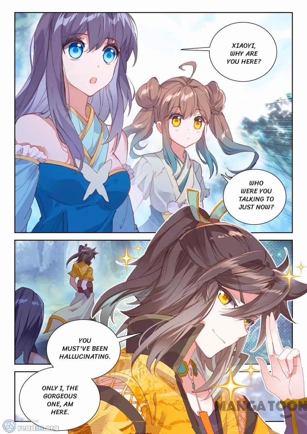 Read The Divine Punished One chapter 115 image 1 on Lezhin