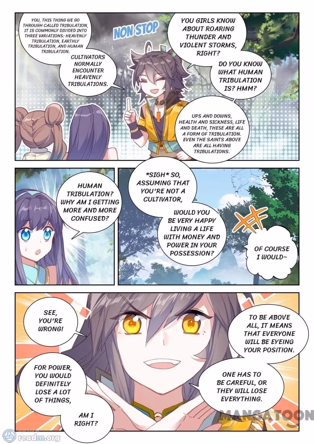 Read The Divine Punished One chapter 115 image 4 on Lezhin