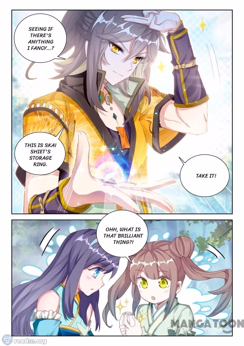 Read The Divine Punished One chapter 115 image 7 on Lezhin
