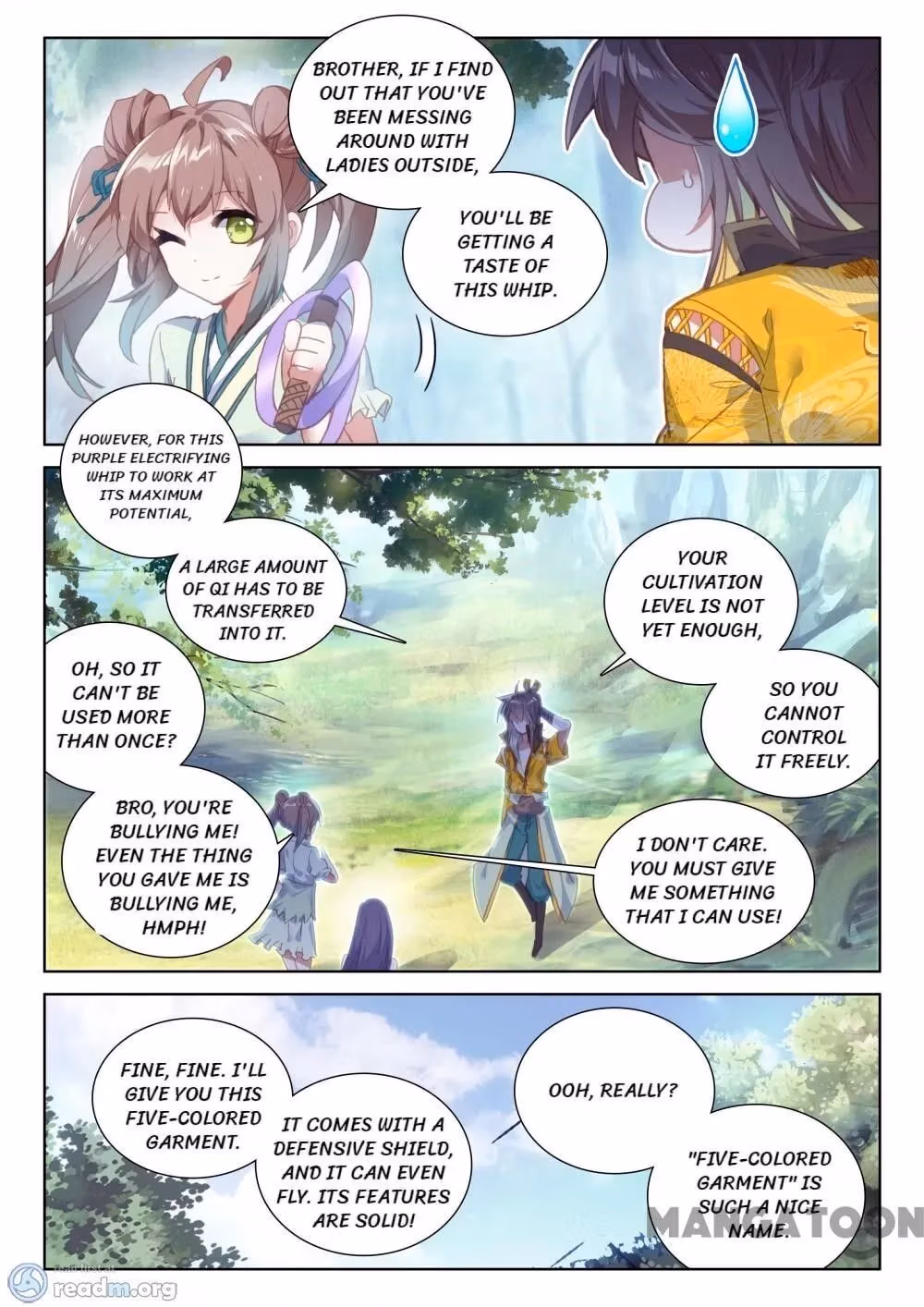 Read The Divine Punished One chapter 116 image 1 on Lezhin