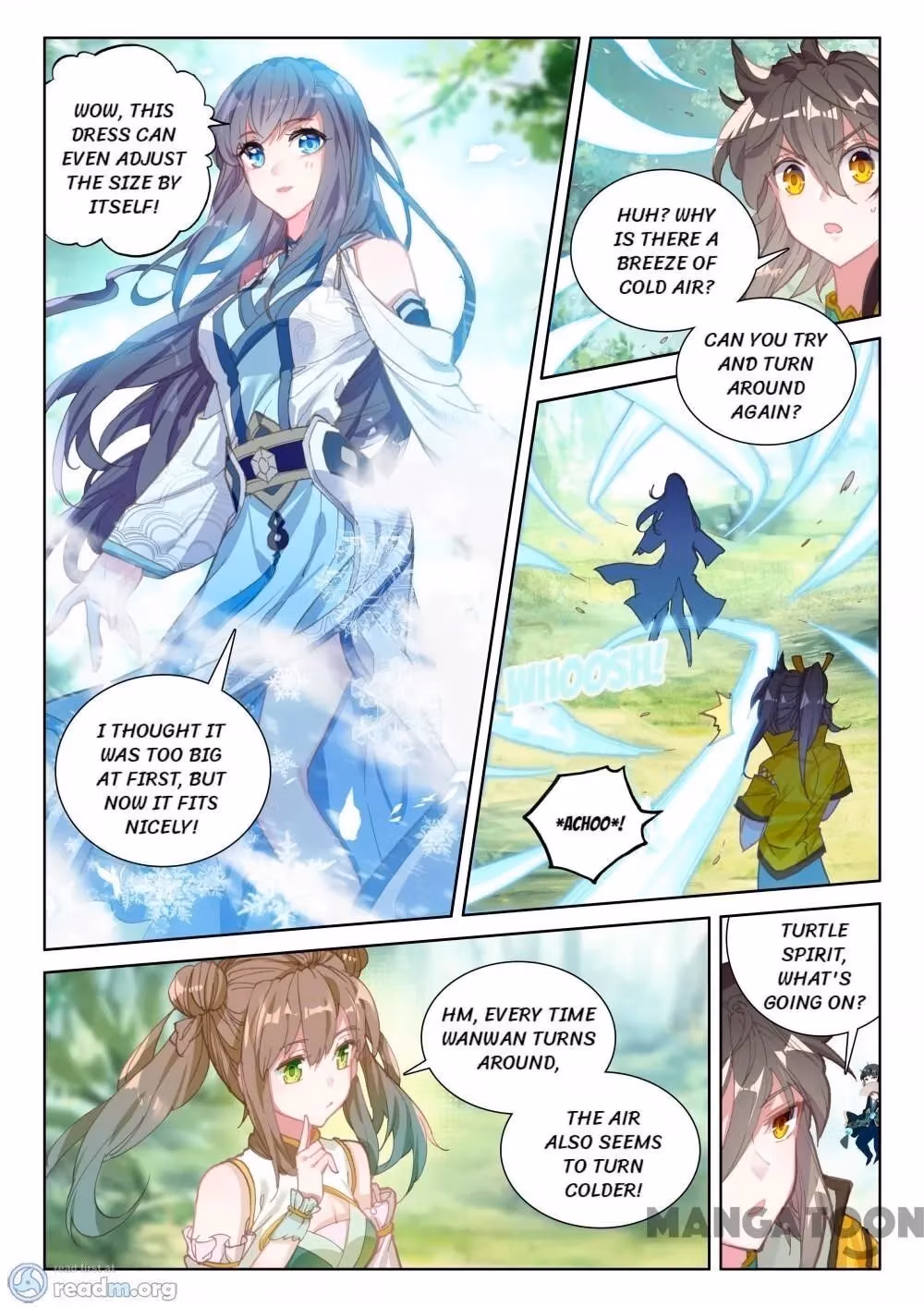 Read The Divine Punished One chapter 117 image 1 on Lezhin