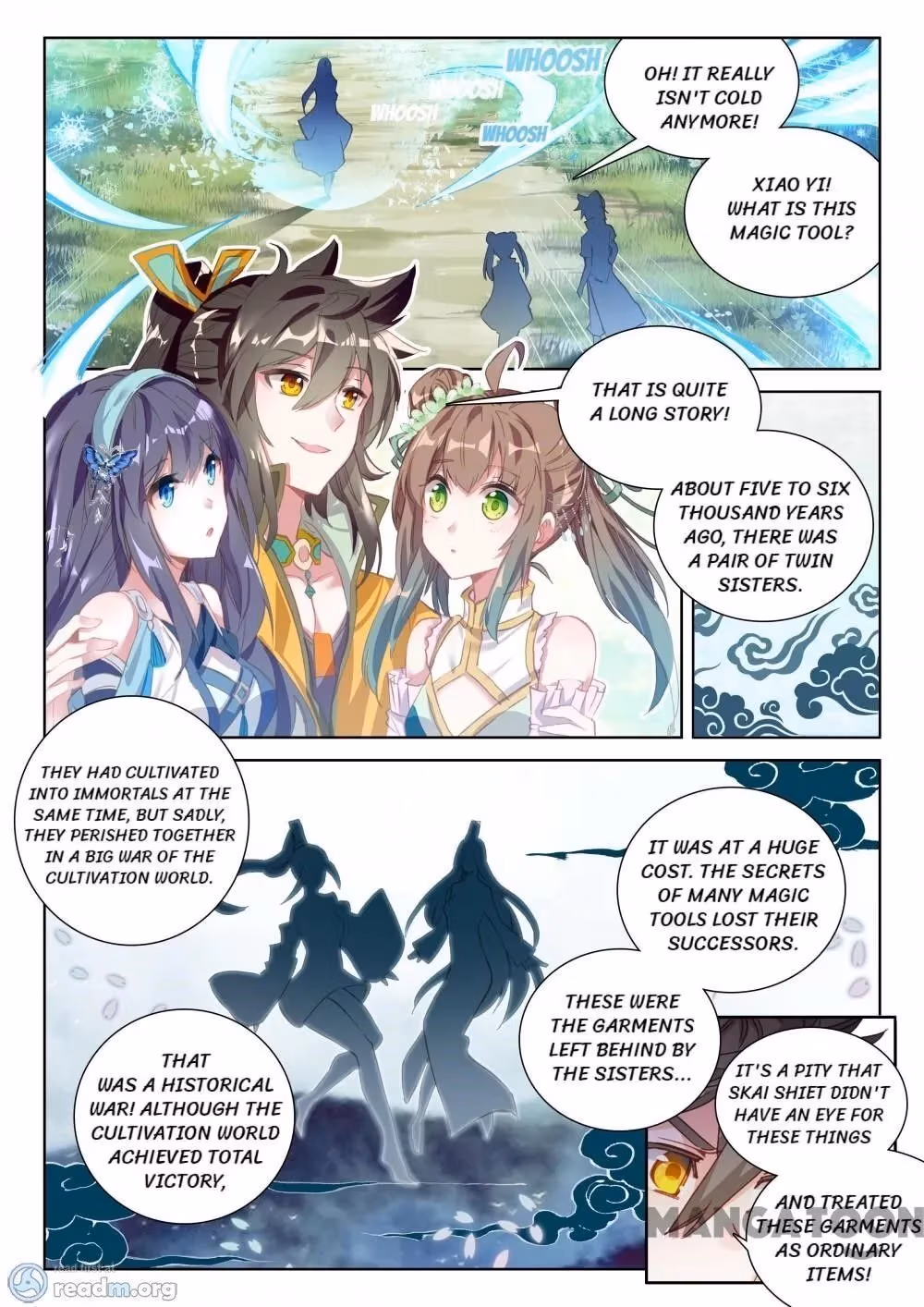 Read The Divine Punished One chapter 117 image 3 on Lezhin