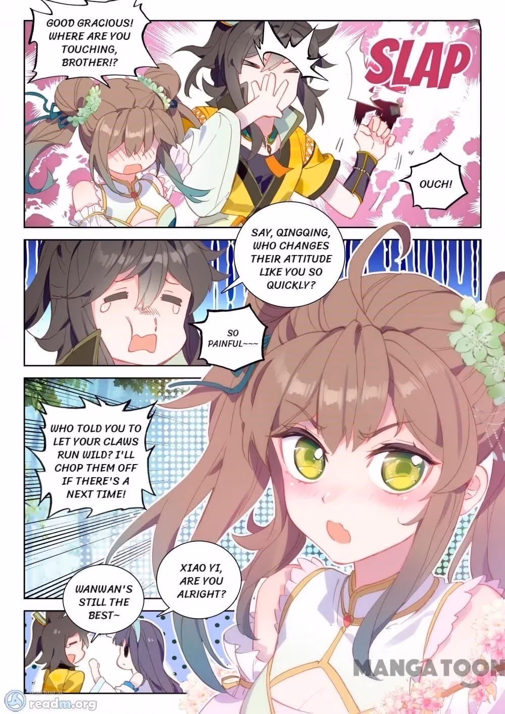 Read The Divine Punished One chapter 117 image 5 on Lezhin