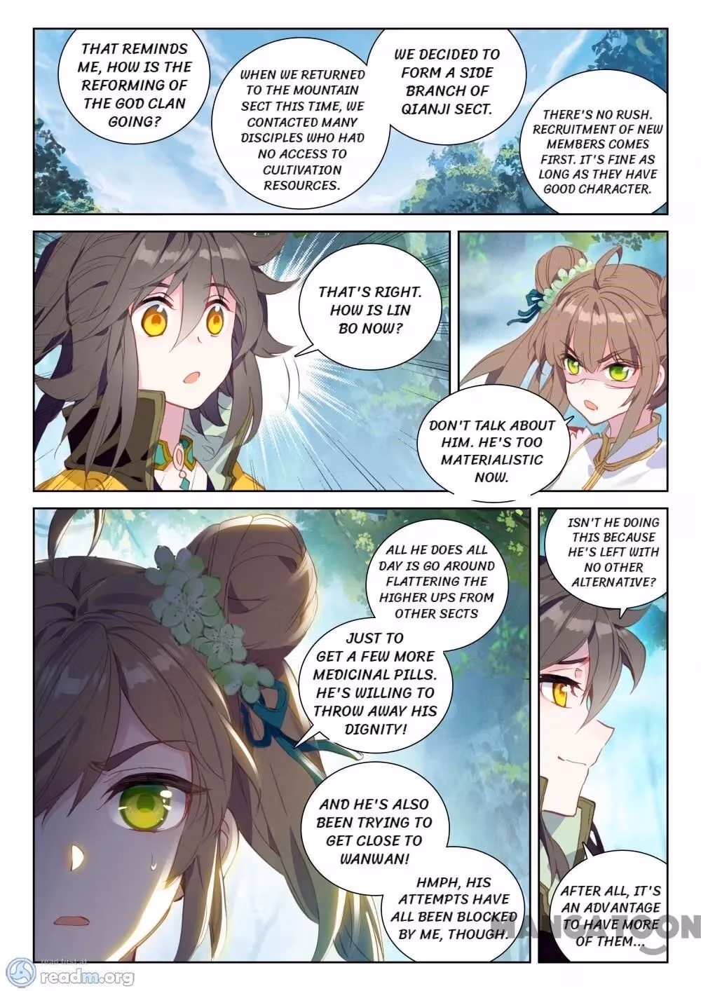 Read The Divine Punished One chapter 117 image 6 on Lezhin