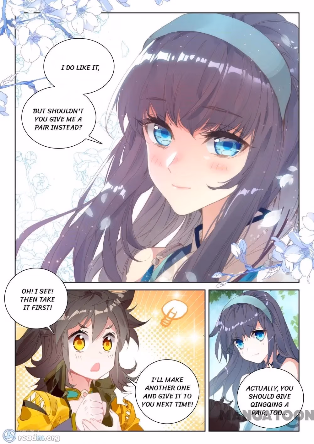 Read The Divine Punished One chapter 118 image 2 on Lezhin