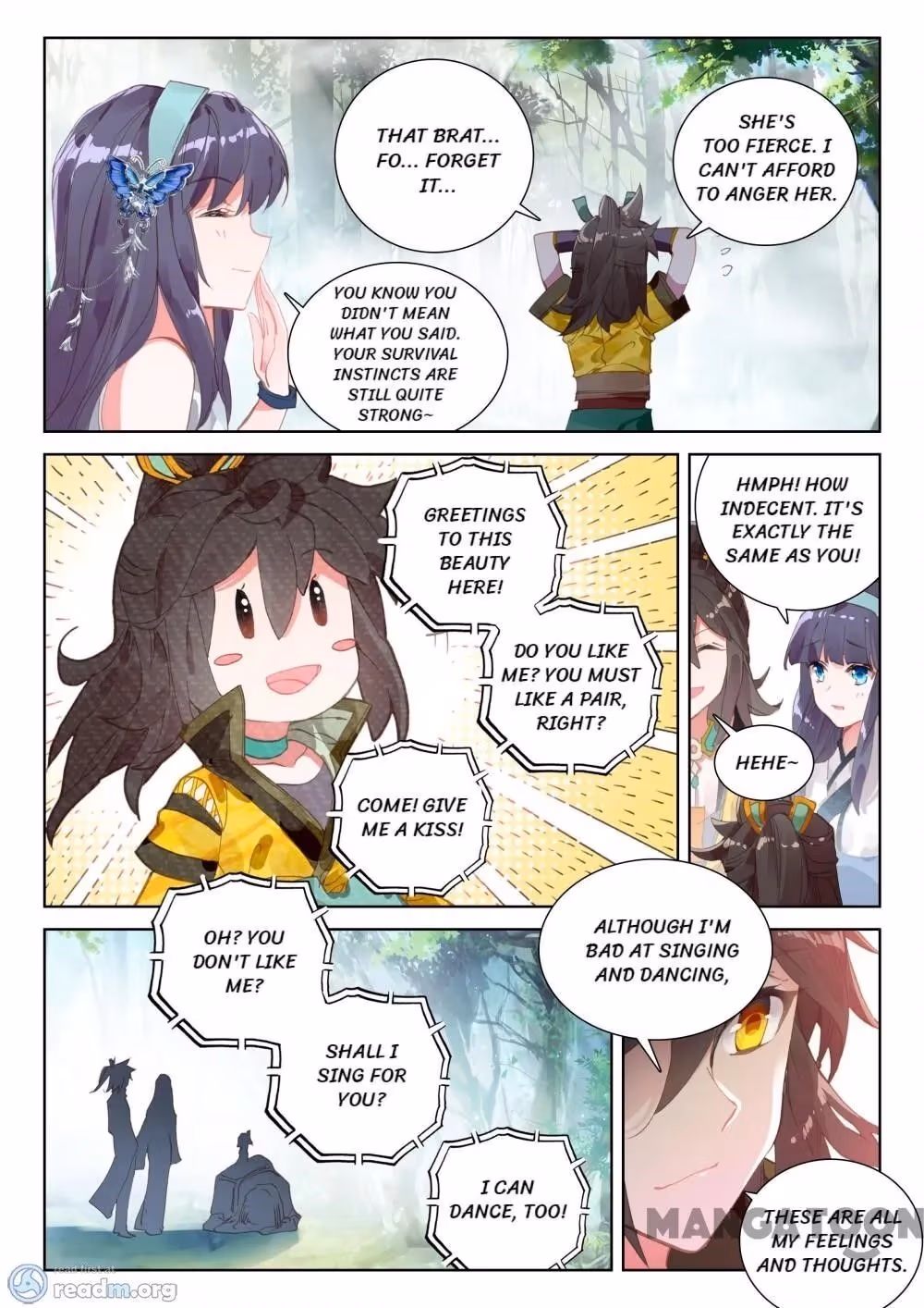 Read The Divine Punished One chapter 118 image 3 on Lezhin