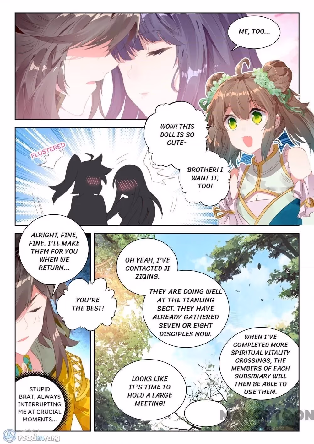 Read The Divine Punished One chapter 118 image 5 on Lezhin
