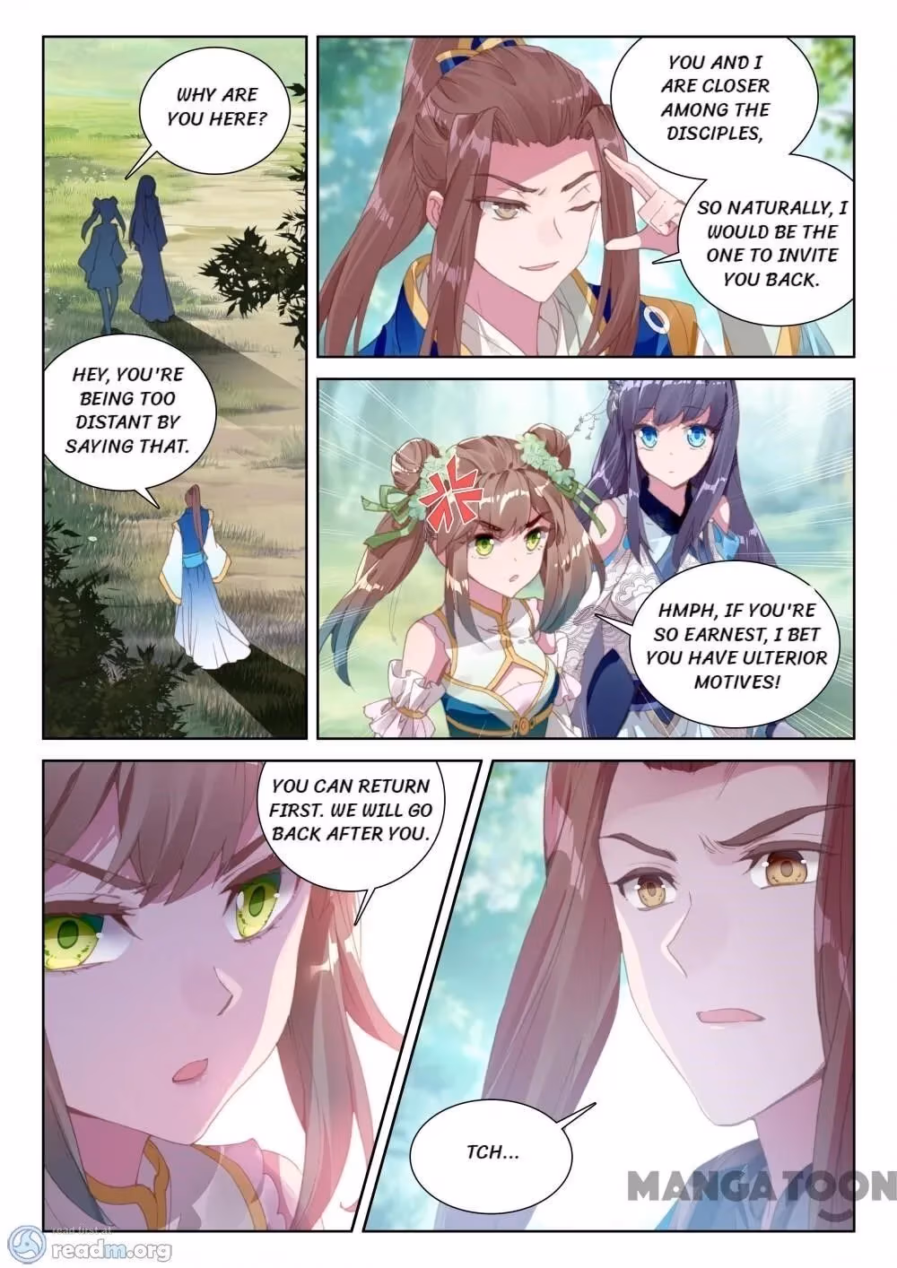 Read The Divine Punished One chapter 119 image 0 on Lezhin