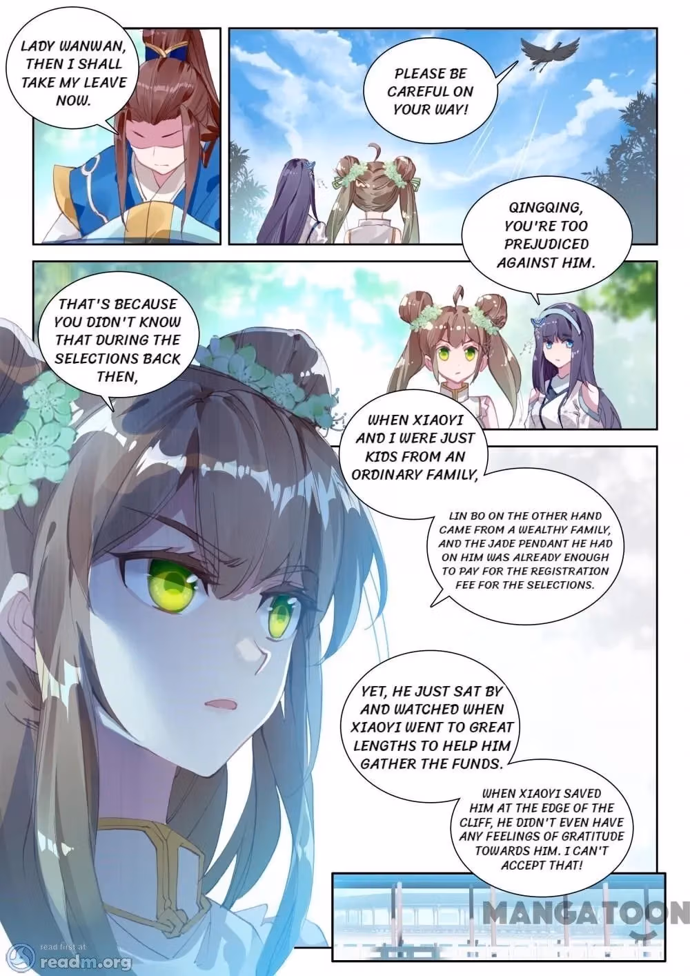 Read The Divine Punished One chapter 119 image 1 on Lezhin