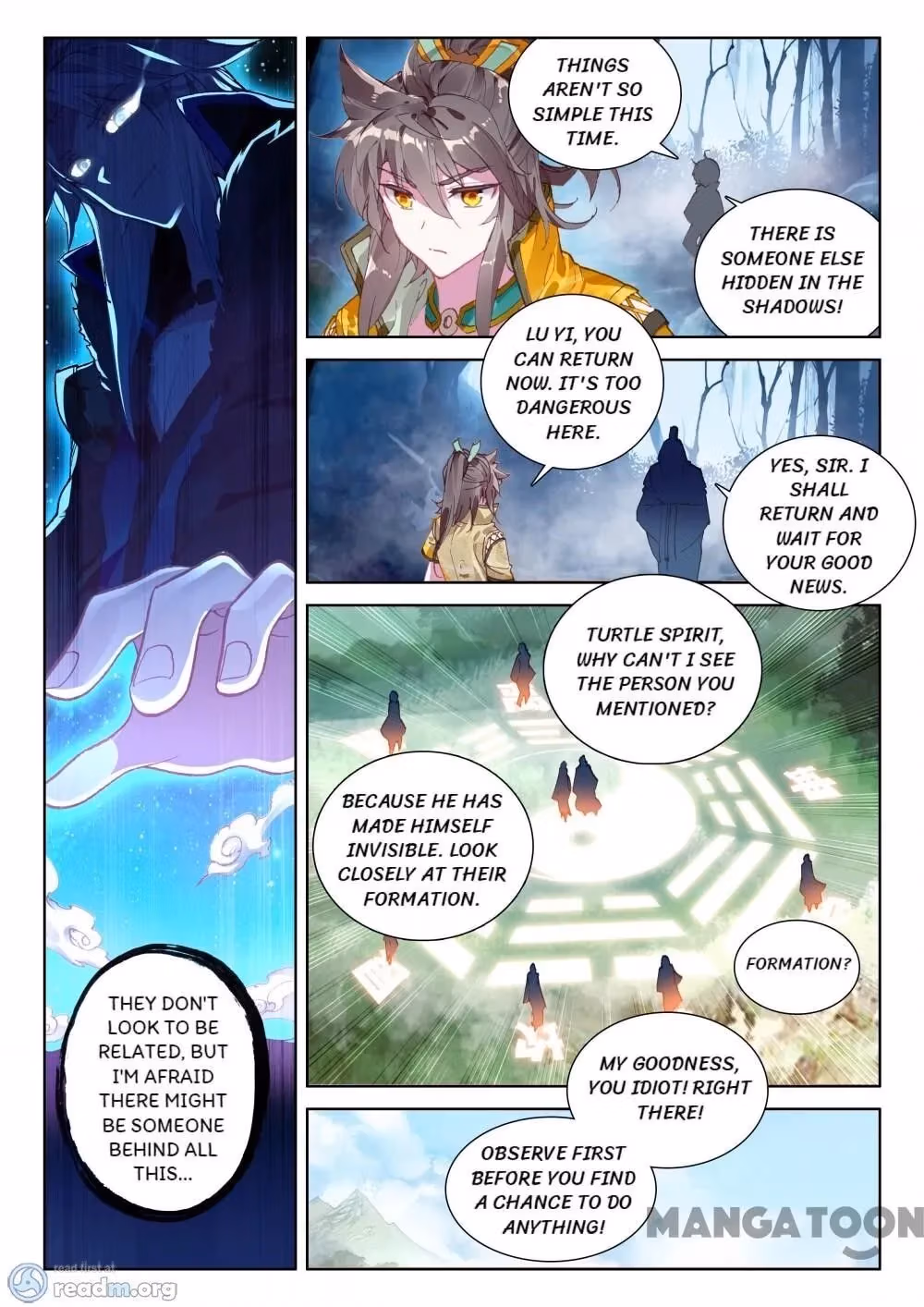 Read The Divine Punished One chapter 119 image 3 on Lezhin