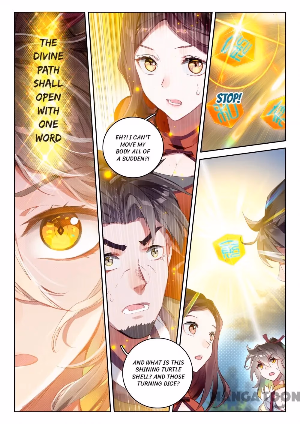 Read The Divine Punished One chapter 12 image 5 on Lezhin