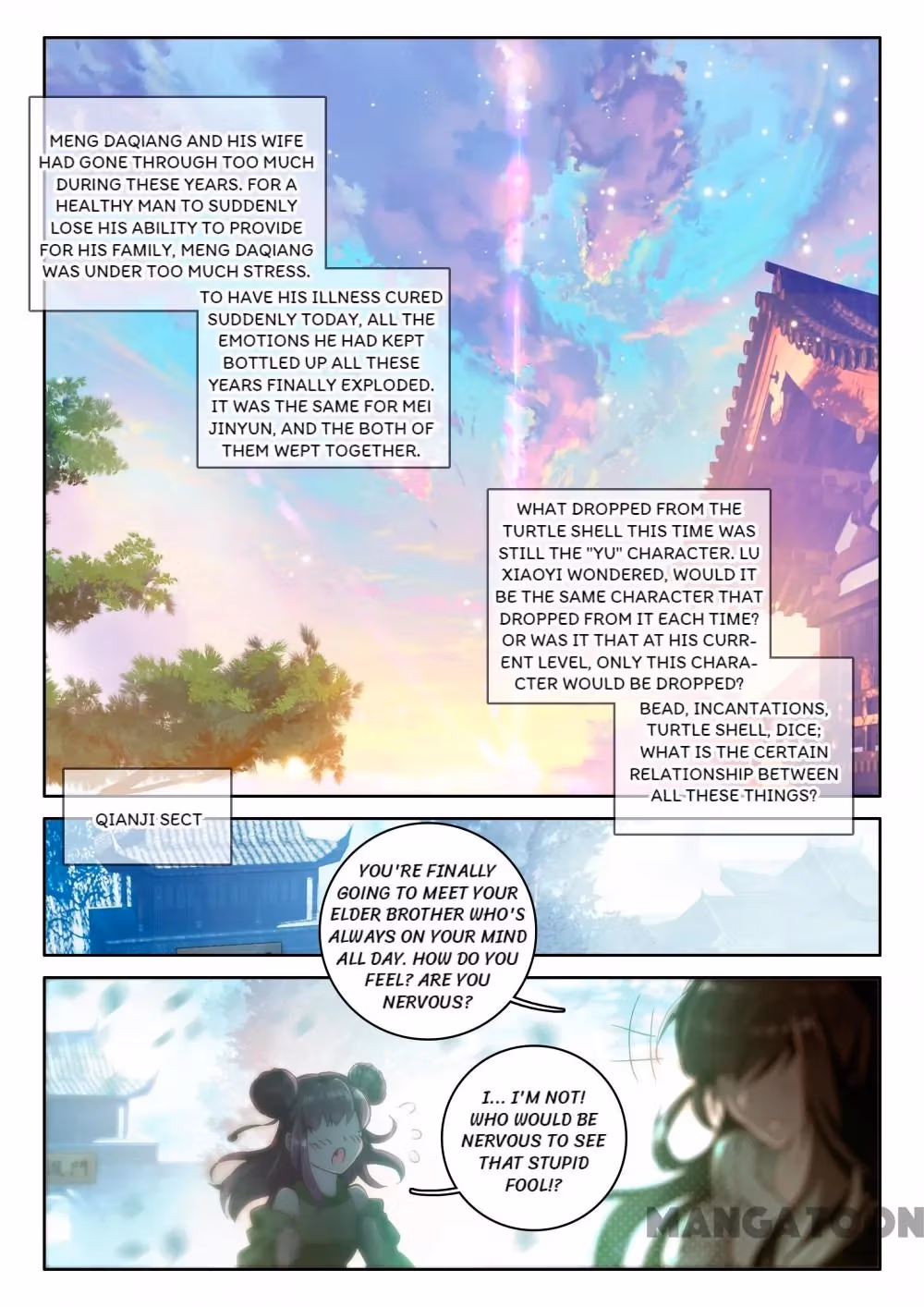 Read The Divine Punished One chapter 12 image 8 on Lezhin