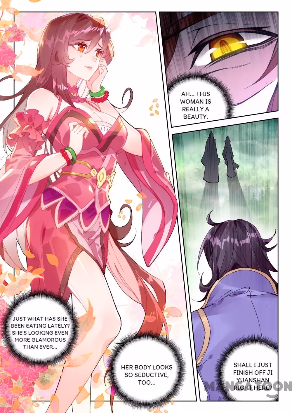 Read The Divine Punished One chapter 122 image 4 on Lezhin