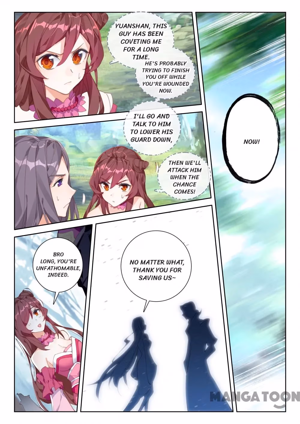 Read The Divine Punished One chapter 122 image 5 on Lezhin