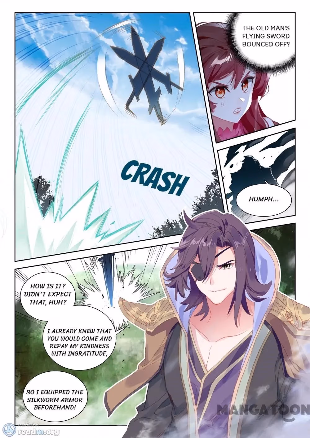 Read The Divine Punished One chapter 123 image 1 on Lezhin