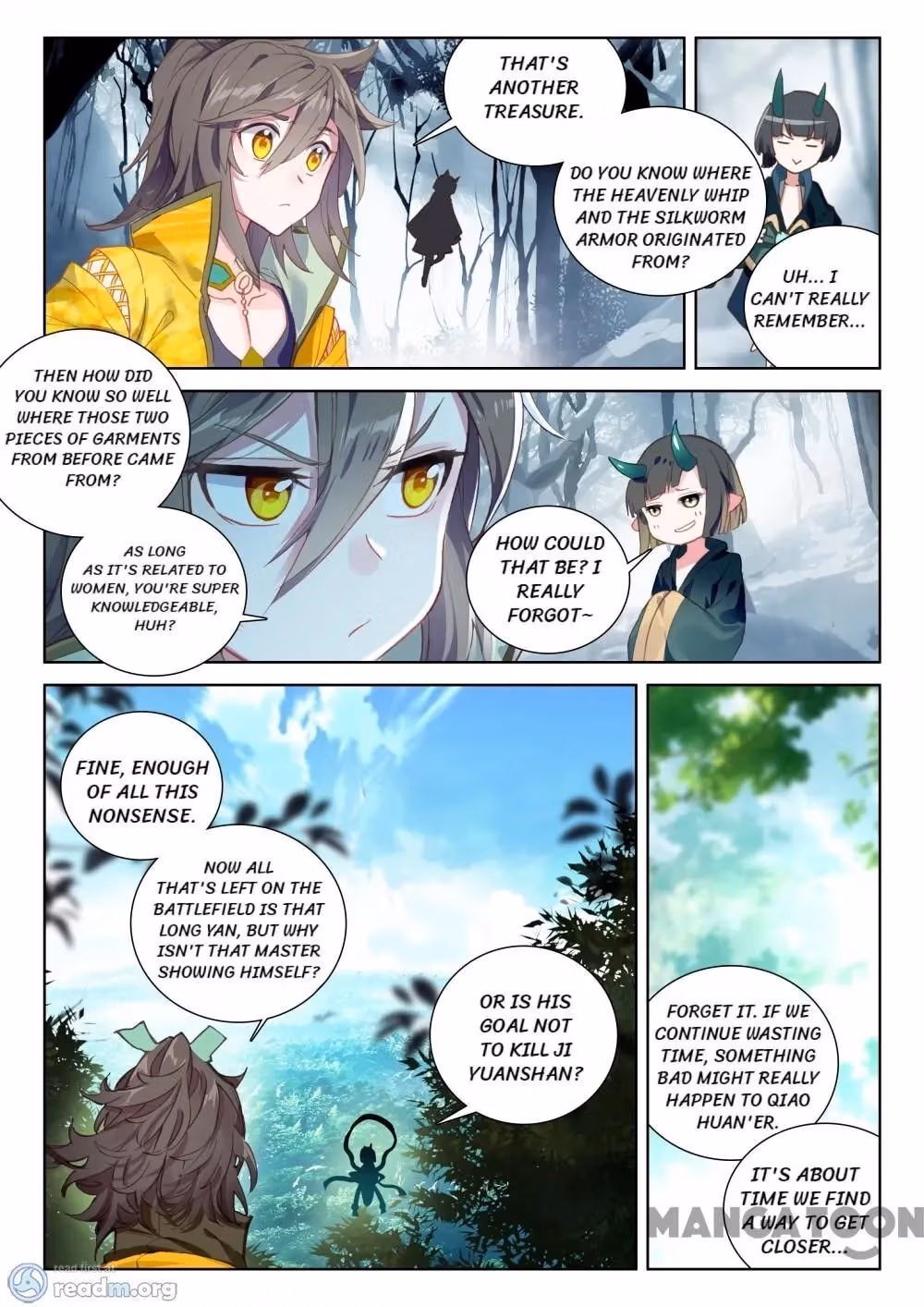 Read The Divine Punished One chapter 123 image 2 on Lezhin