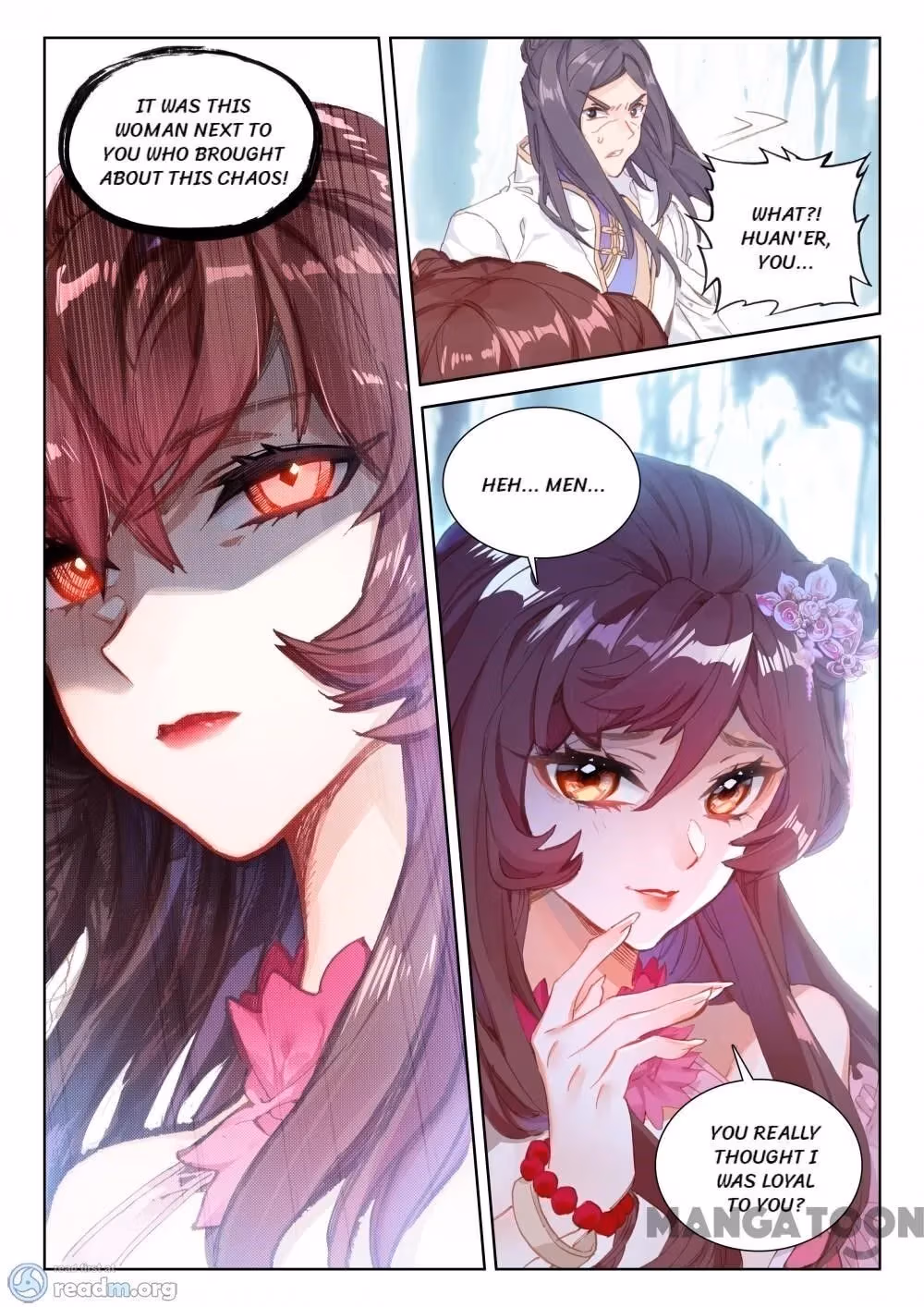 Read The Divine Punished One chapter 123 image 4 on Lezhin