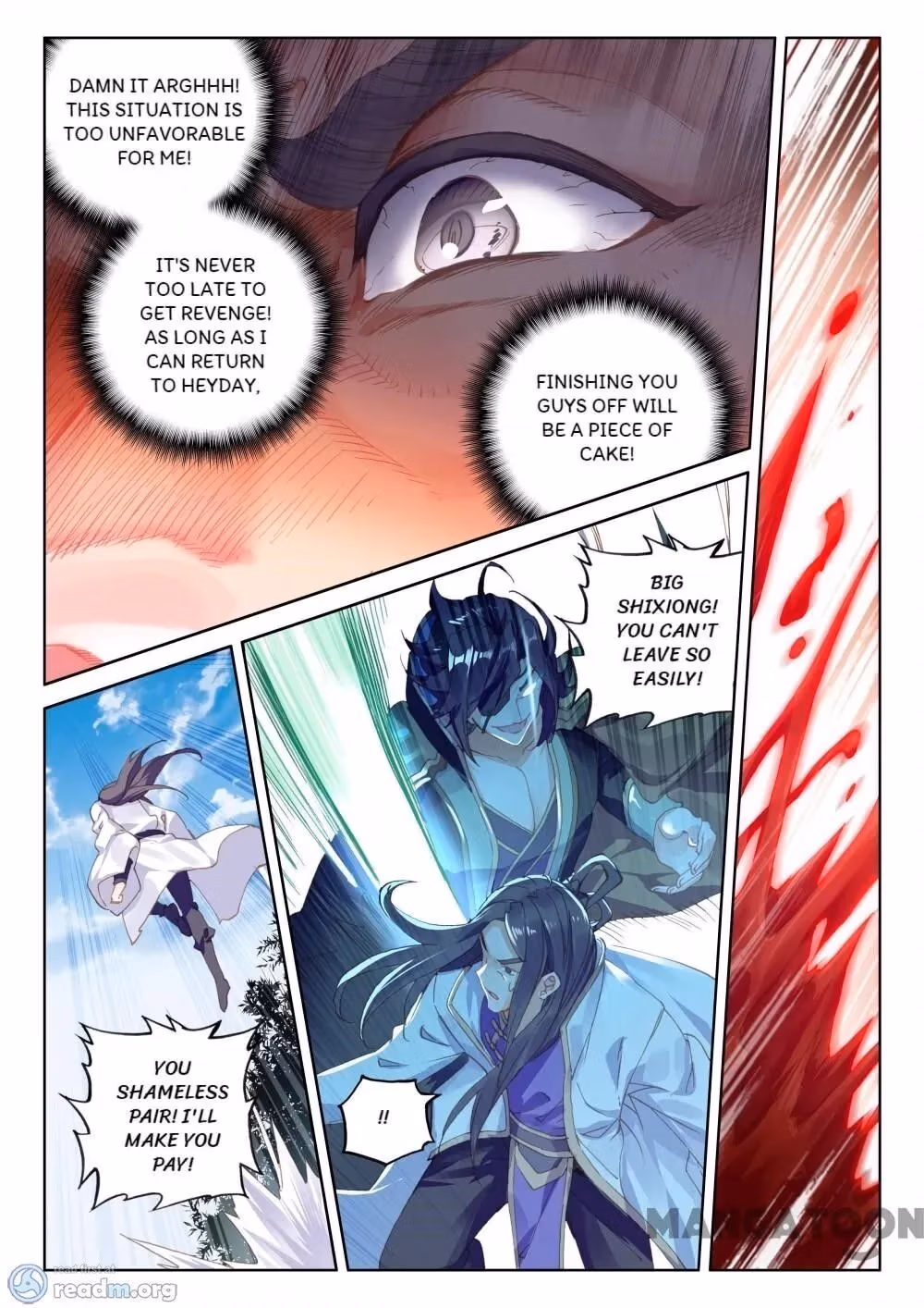 Read The Divine Punished One chapter 123 image 5 on Lezhin