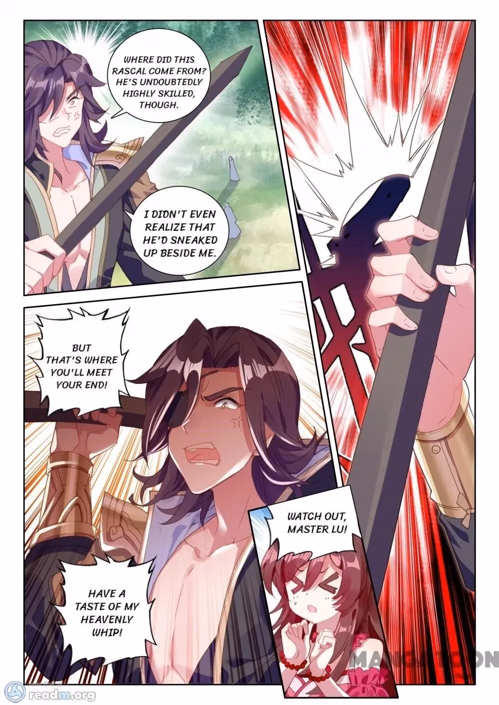 Read The Divine Punished One chapter 124 image 1 on Lezhin