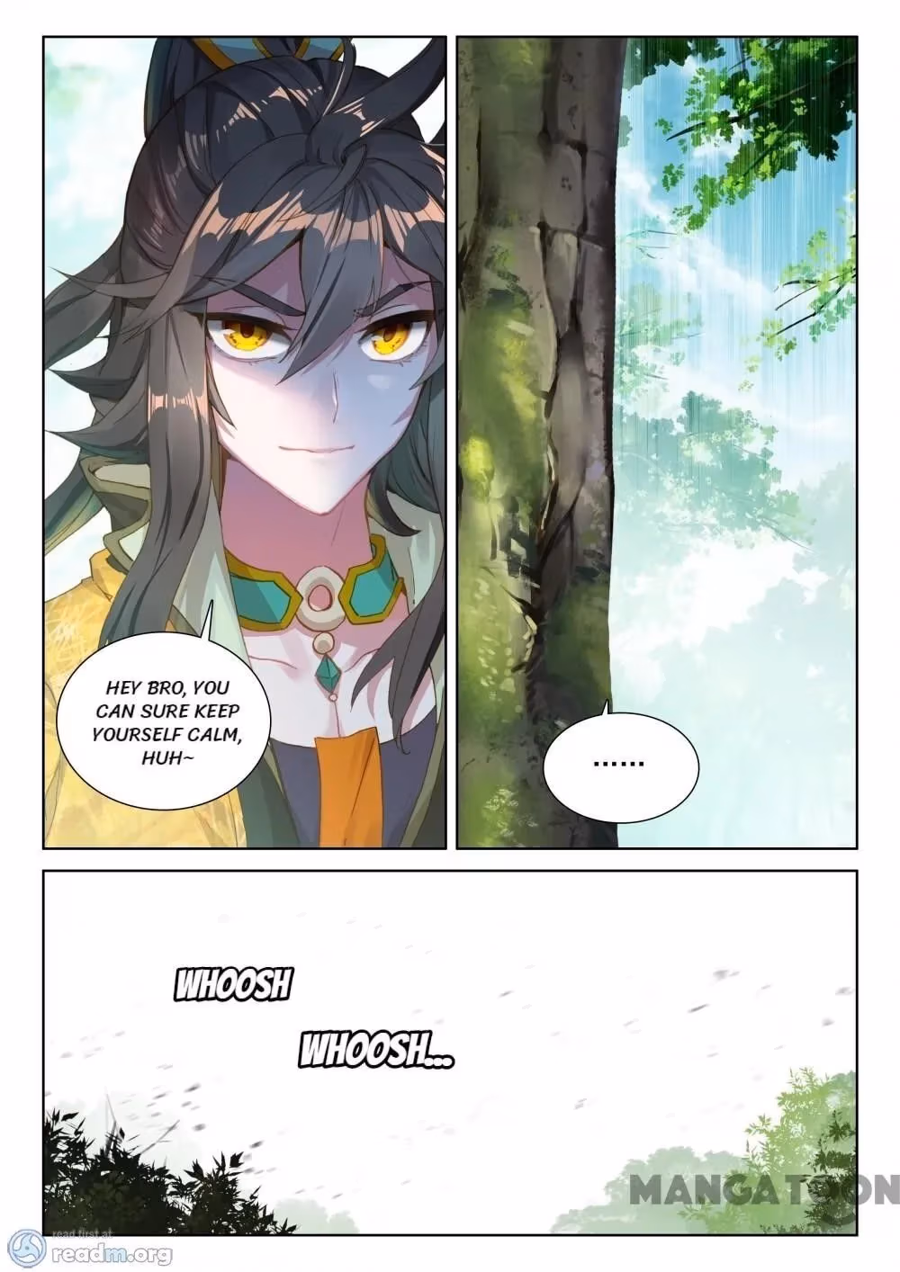 Read The Divine Punished One chapter 124 image 6 on Lezhin
