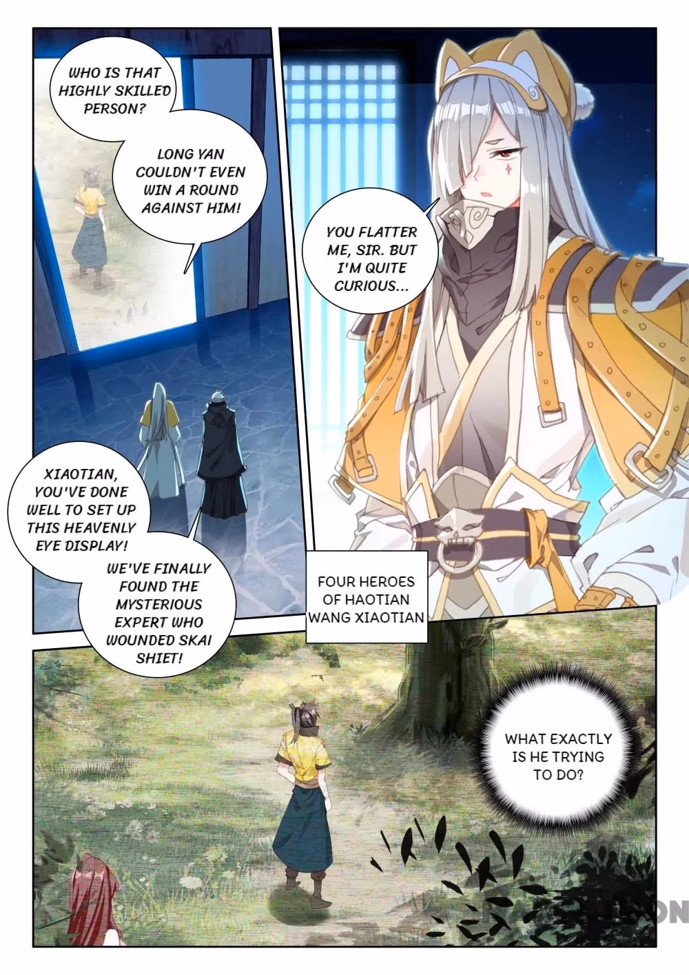 Read The Divine Punished One chapter 125 image 3 on Lezhin