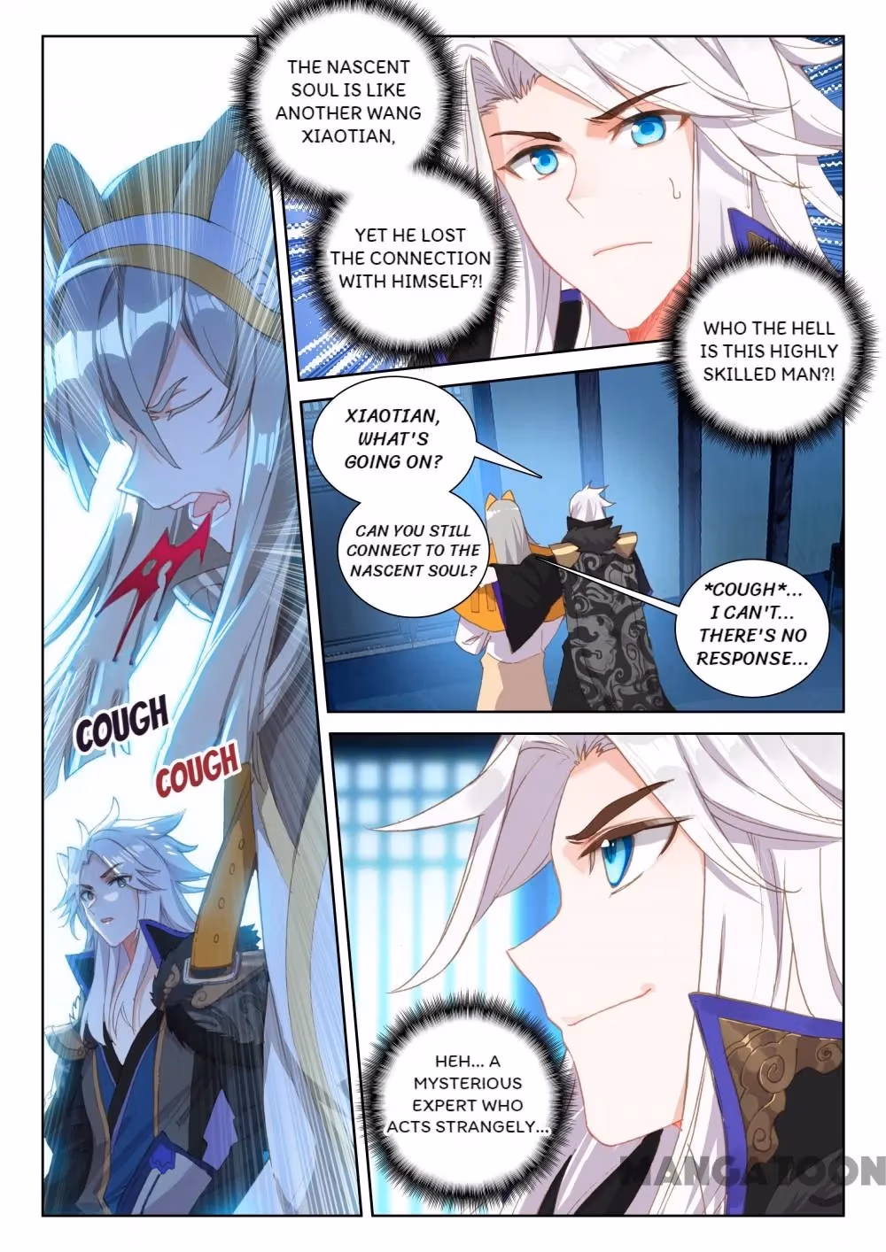 Read The Divine Punished One chapter 125 image 5 on Lezhin