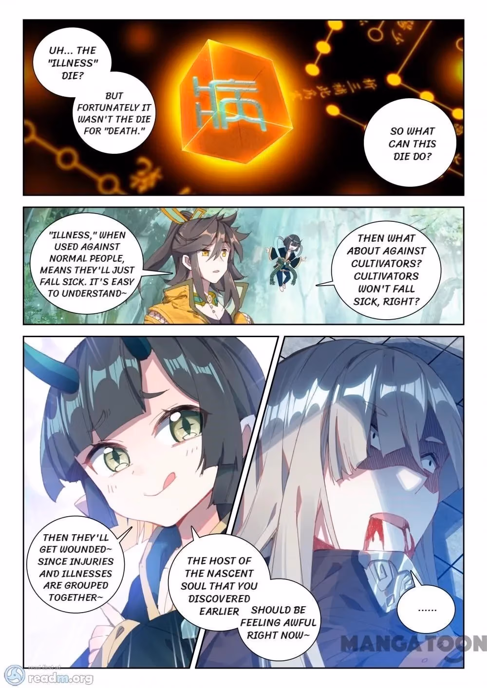 Read The Divine Punished One chapter 126 image 1 on Lezhin