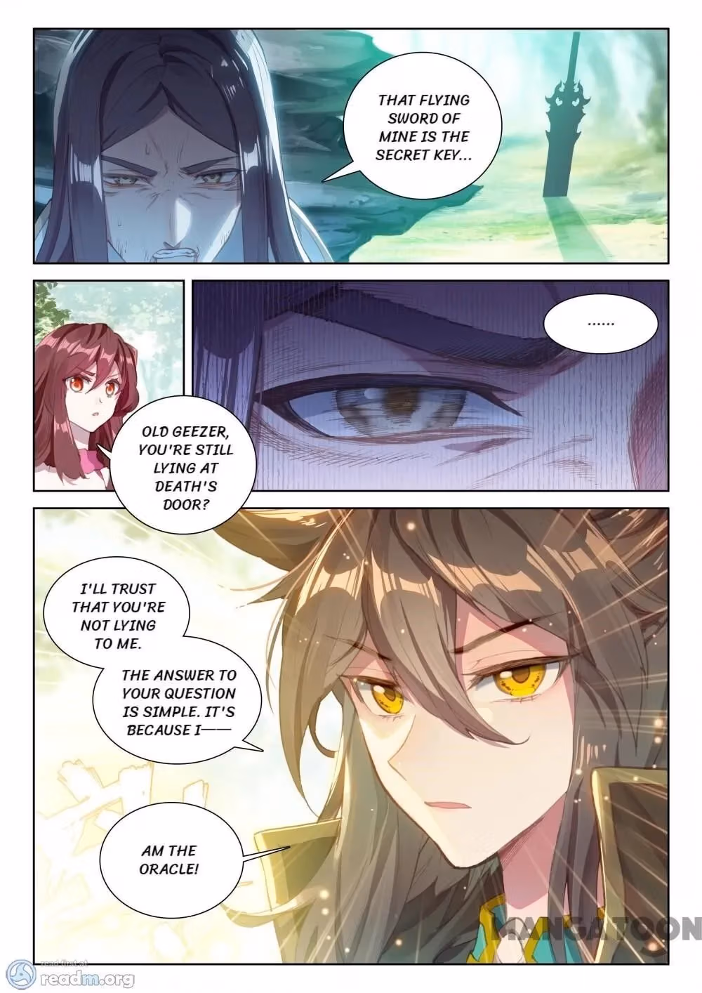 Read The Divine Punished One chapter 126 image 4 on Lezhin