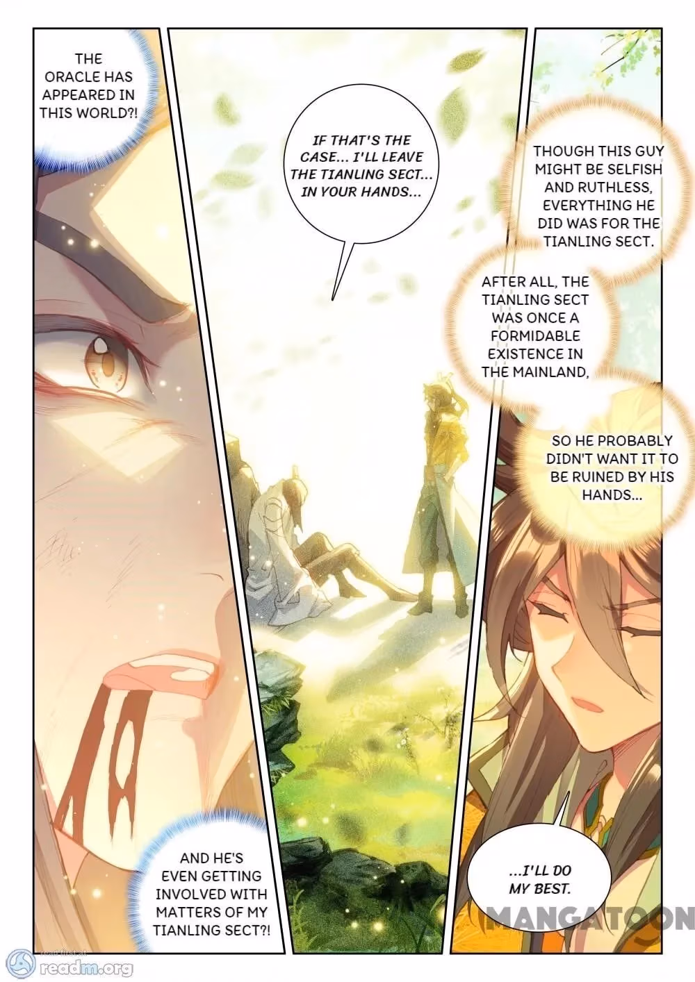 Read The Divine Punished One chapter 126 image 5 on Lezhin