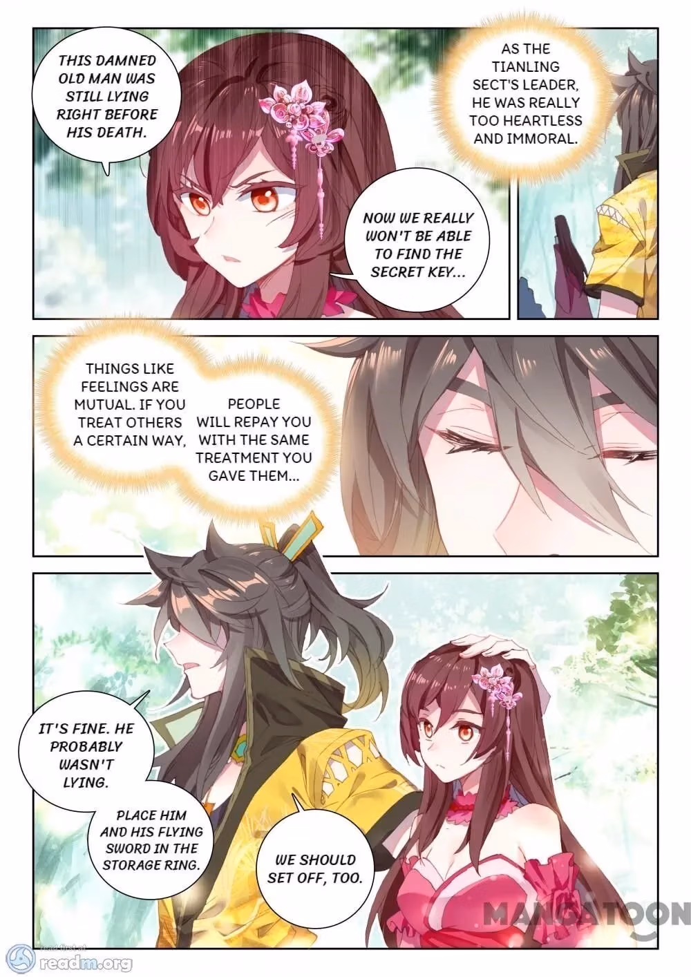 Read The Divine Punished One chapter 126 image 6 on Lezhin