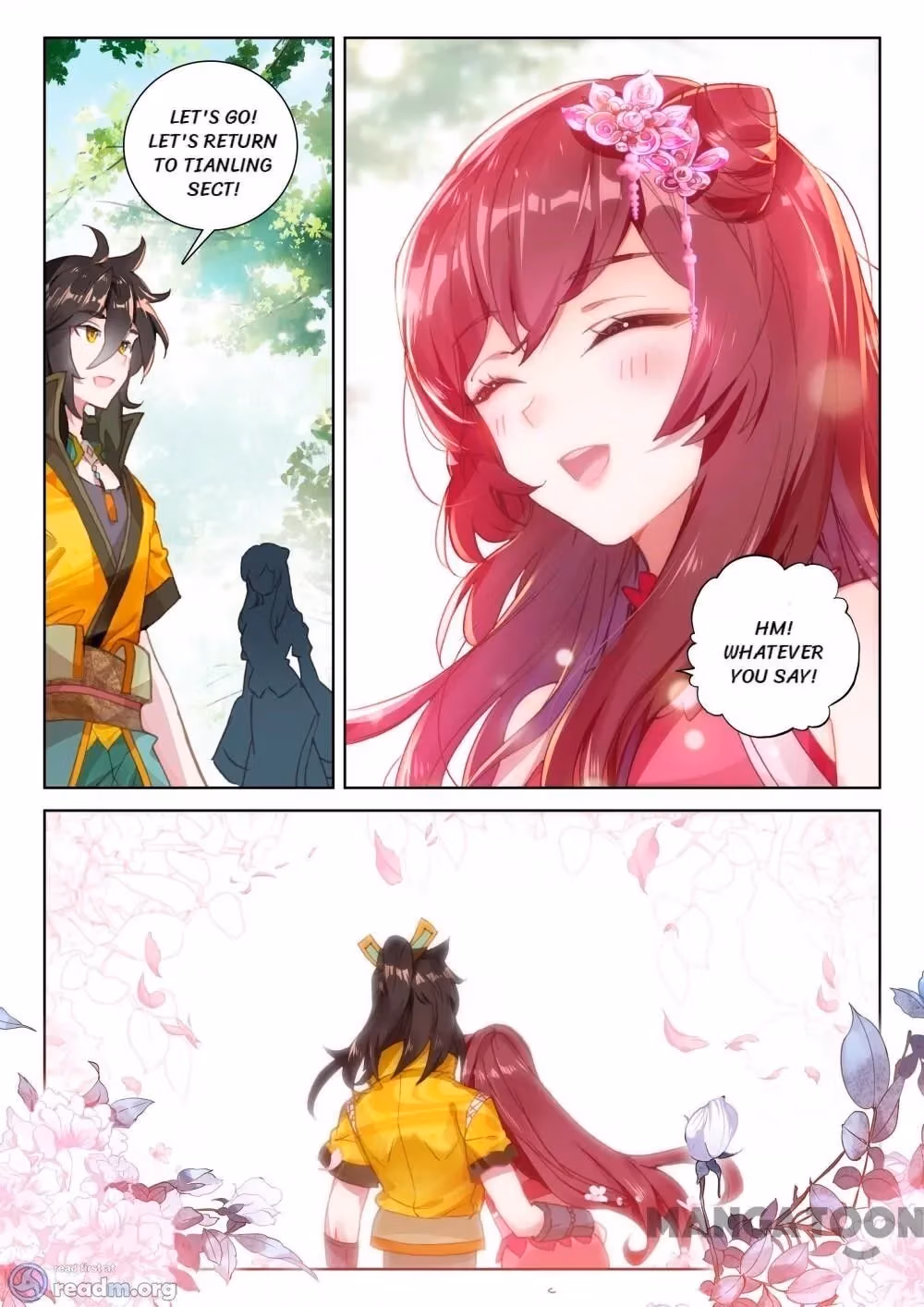 Read The Divine Punished One chapter 127 image 0 on Lezhin