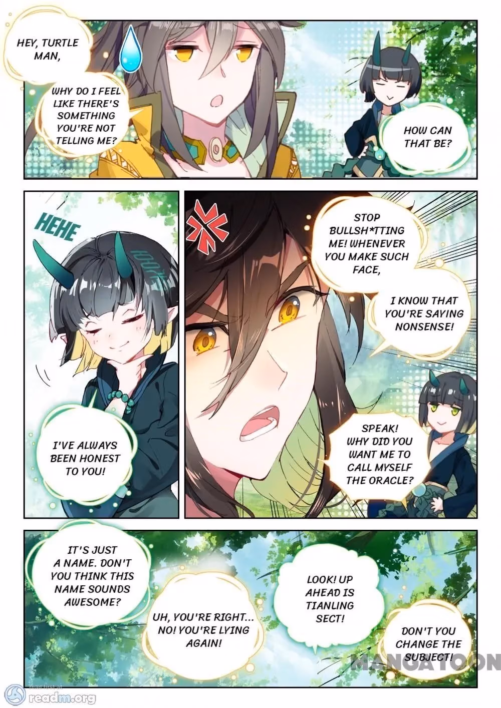 Read The Divine Punished One chapter 127 image 2 on Lezhin