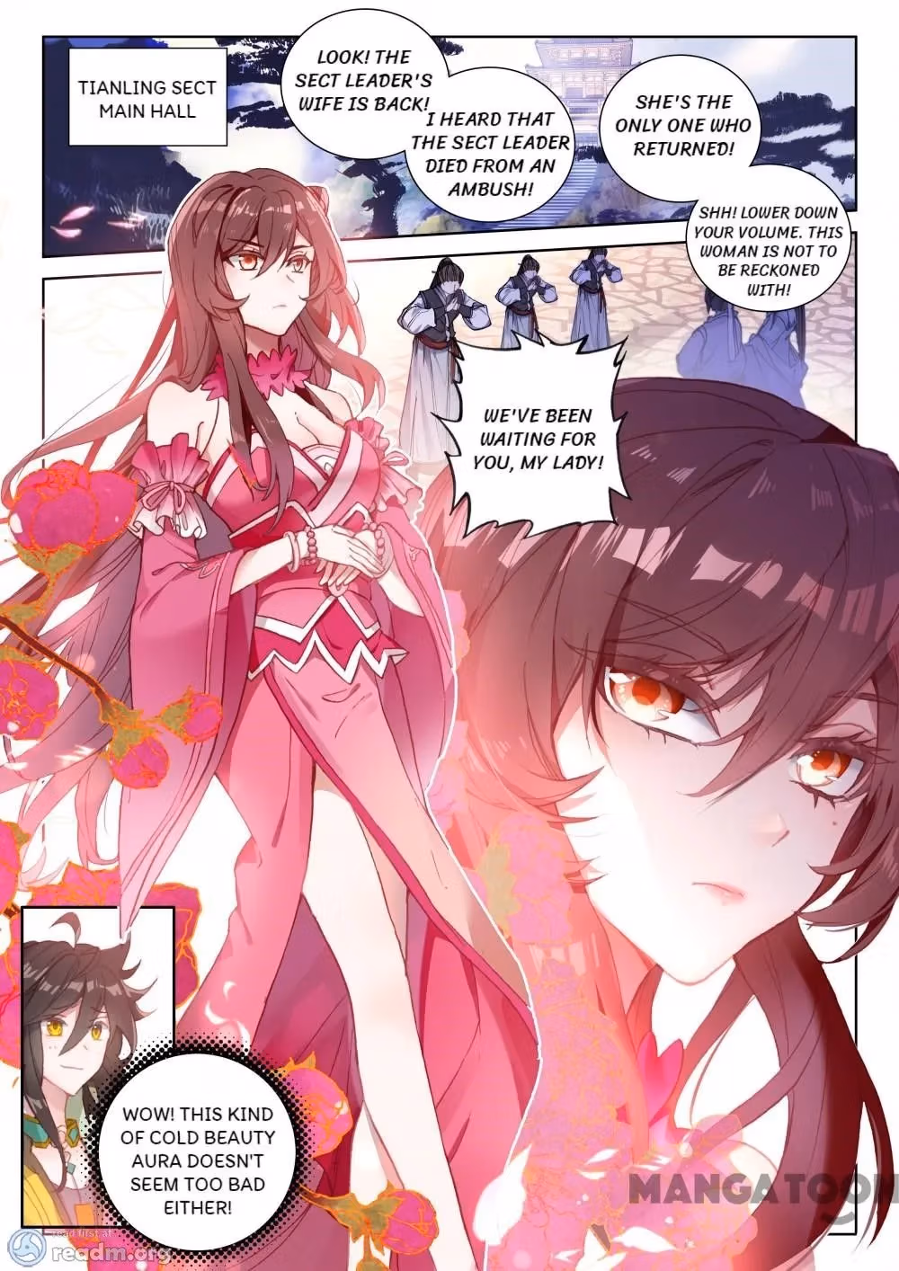 Read The Divine Punished One chapter 127 image 3 on Lezhin