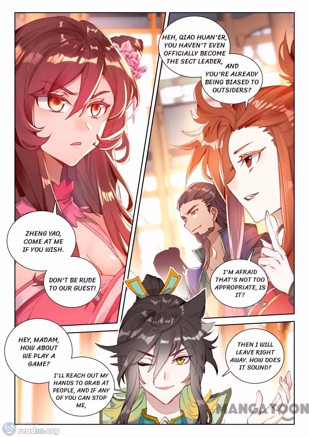Read The Divine Punished One chapter 127 image 5 on Lezhin