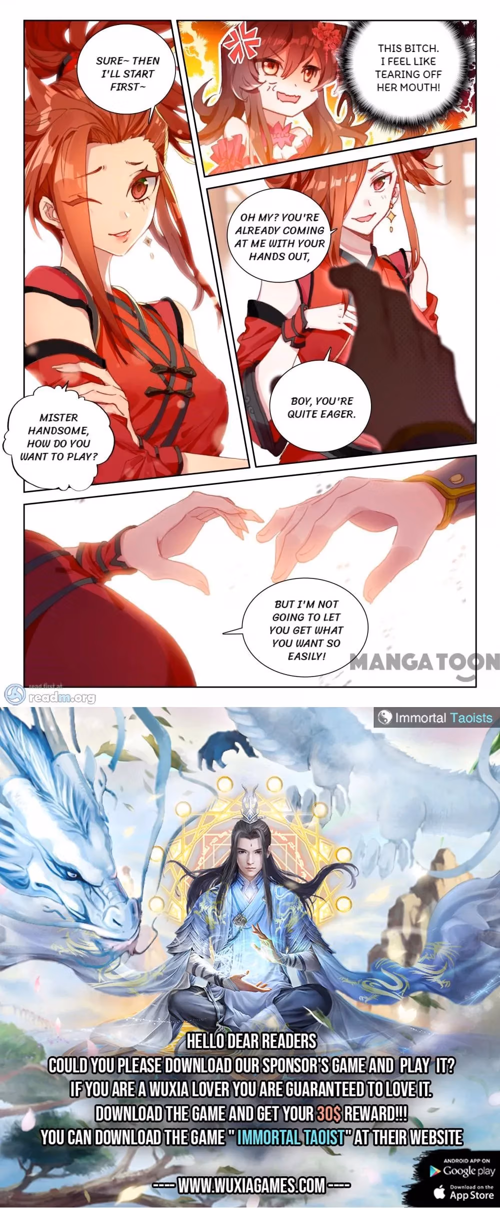 Read The Divine Punished One chapter 127 image 6 on Lezhin