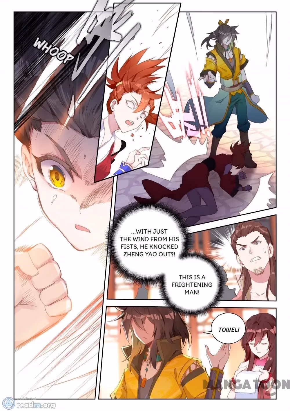 Read The Divine Punished One chapter 128 image 1 on Lezhin