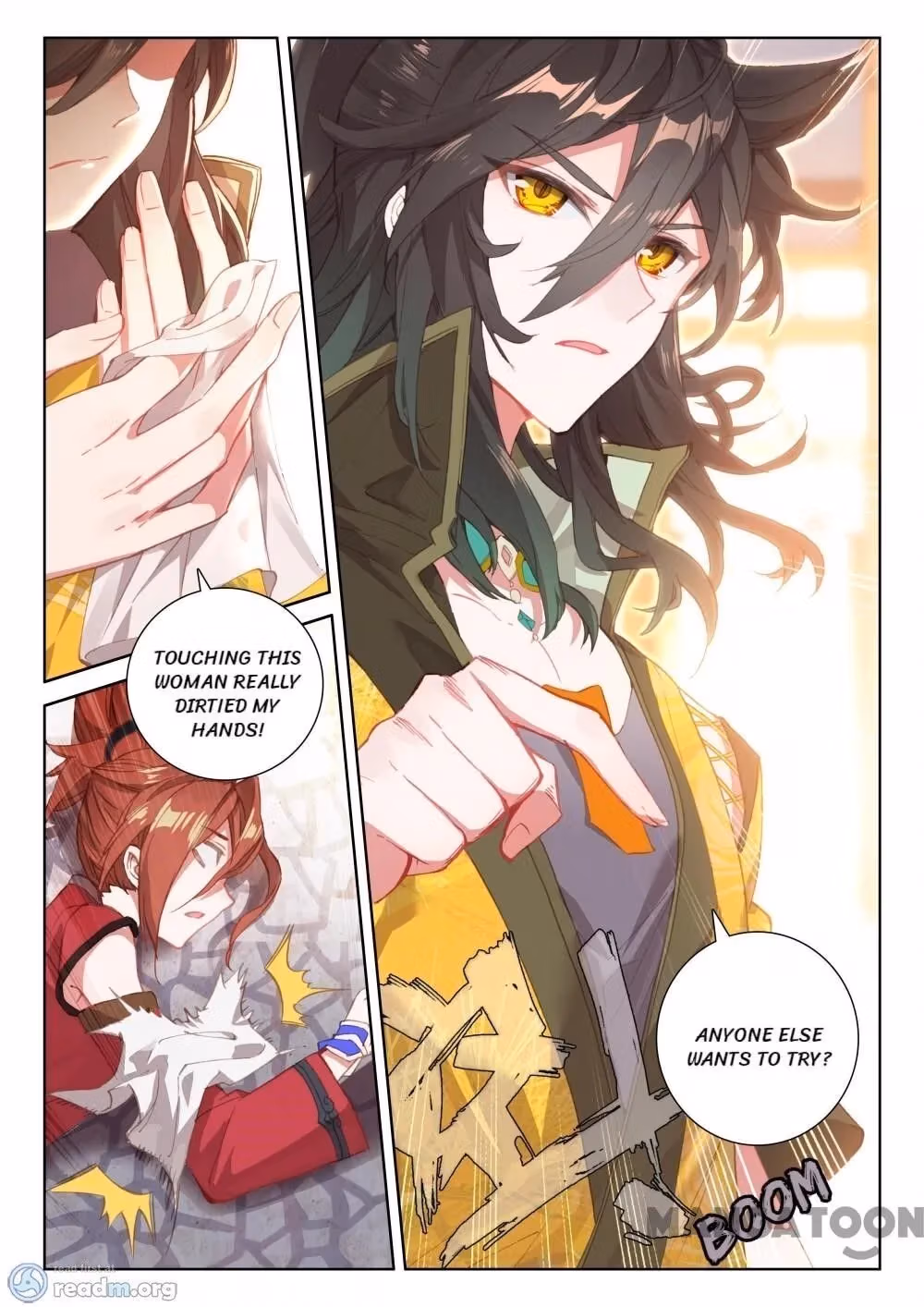 Read The Divine Punished One chapter 128 image 2 on Lezhin