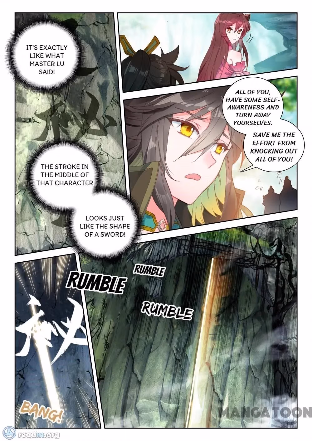 Read The Divine Punished One chapter 128 image 4 on Lezhin