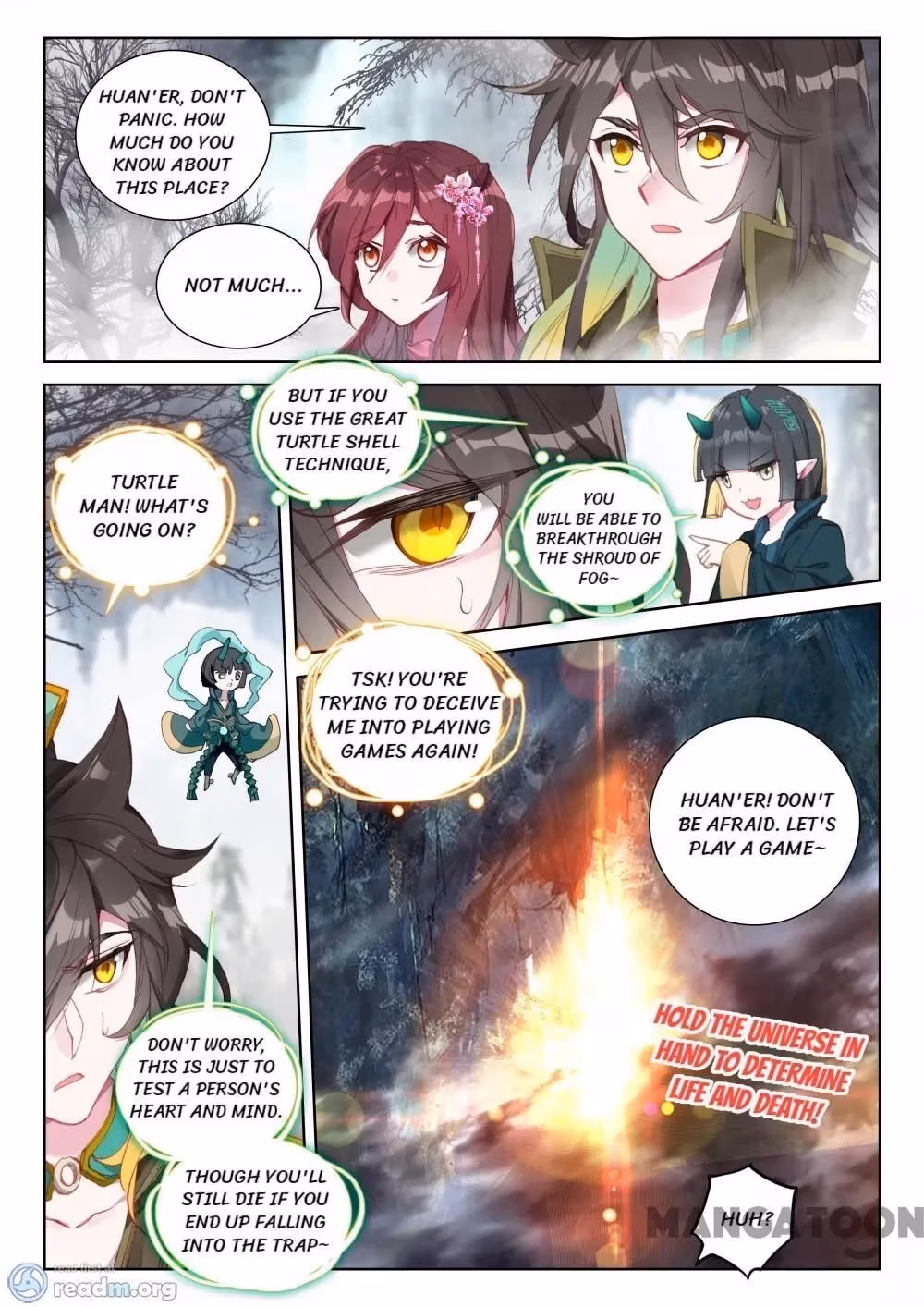 Read The Divine Punished One chapter 128 image 6 on Lezhin