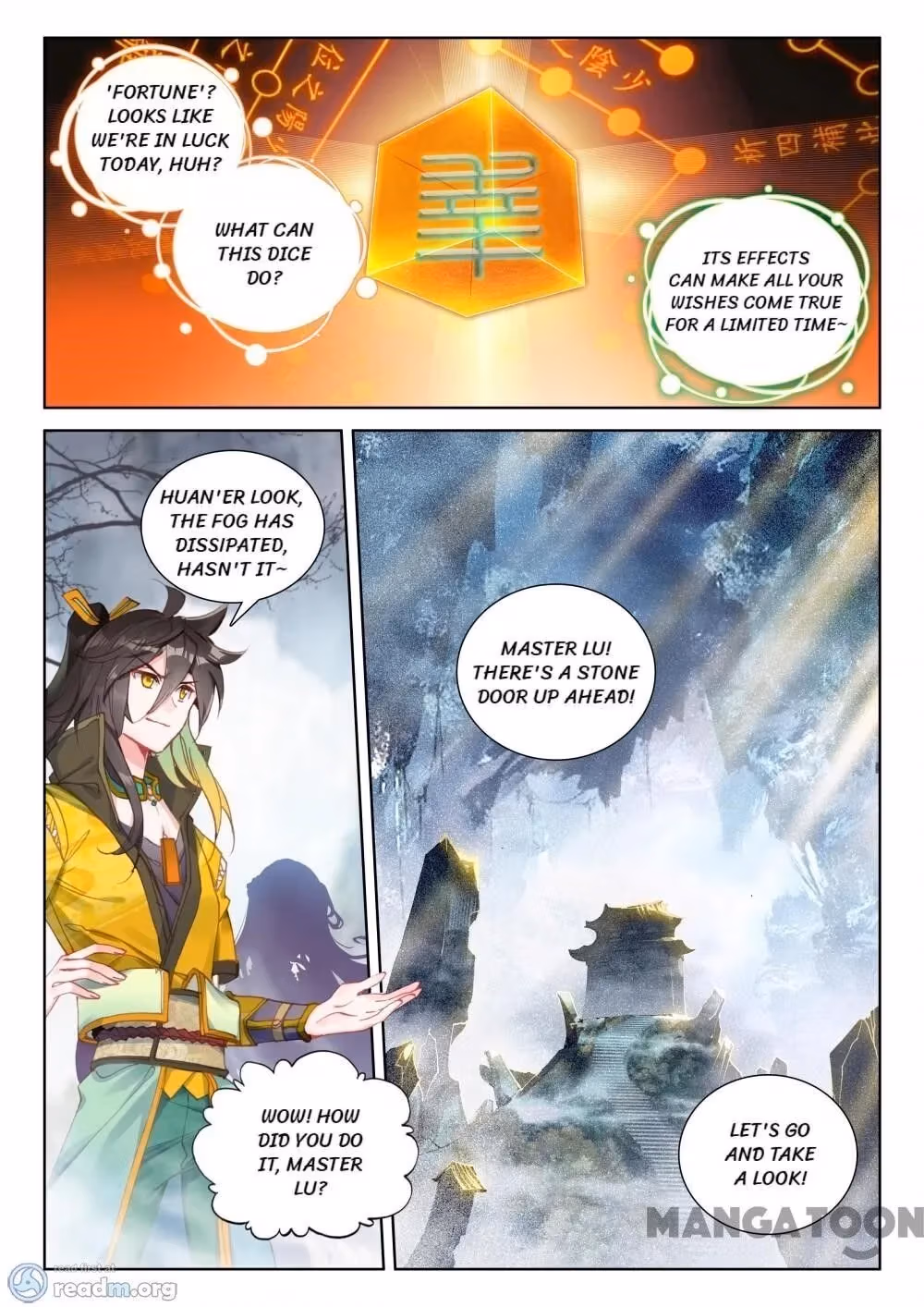 Read The Divine Punished One chapter 128 image 7 on Lezhin