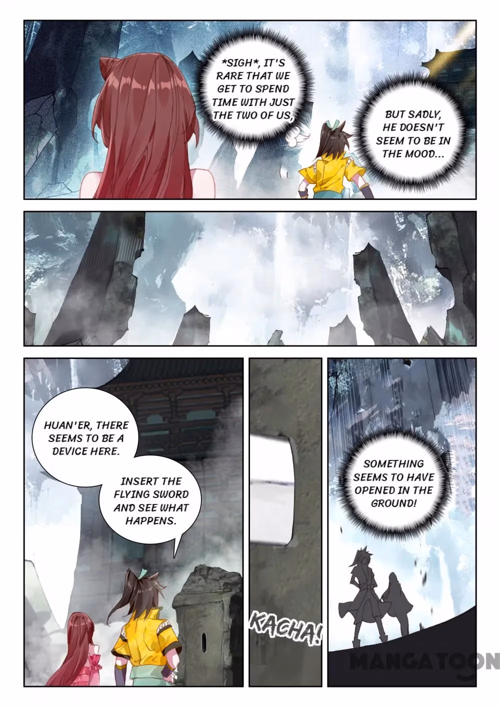 Read The Divine Punished One chapter 129 image 2 on Lezhin