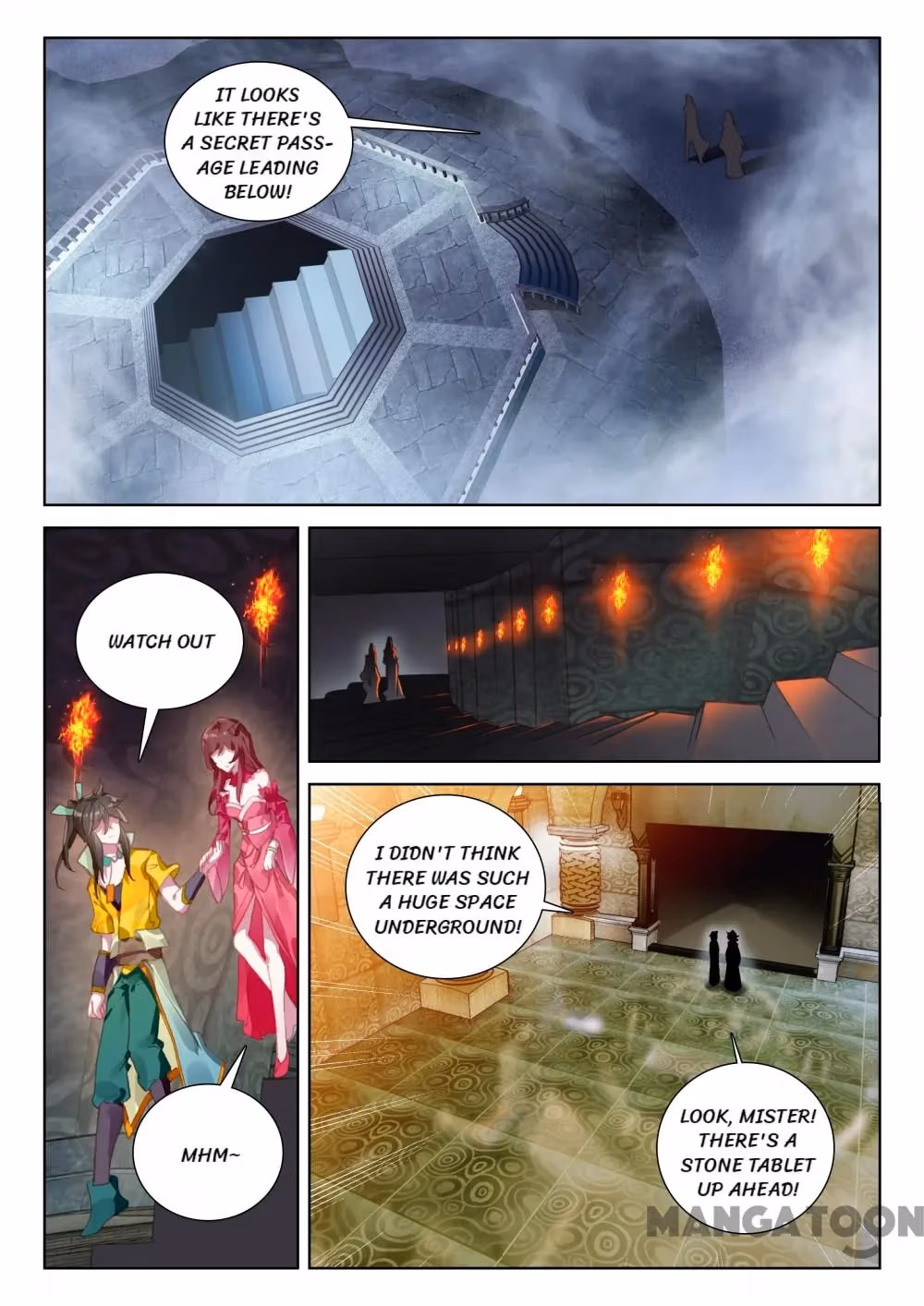 Read The Divine Punished One chapter 129 image 3 on Lezhin