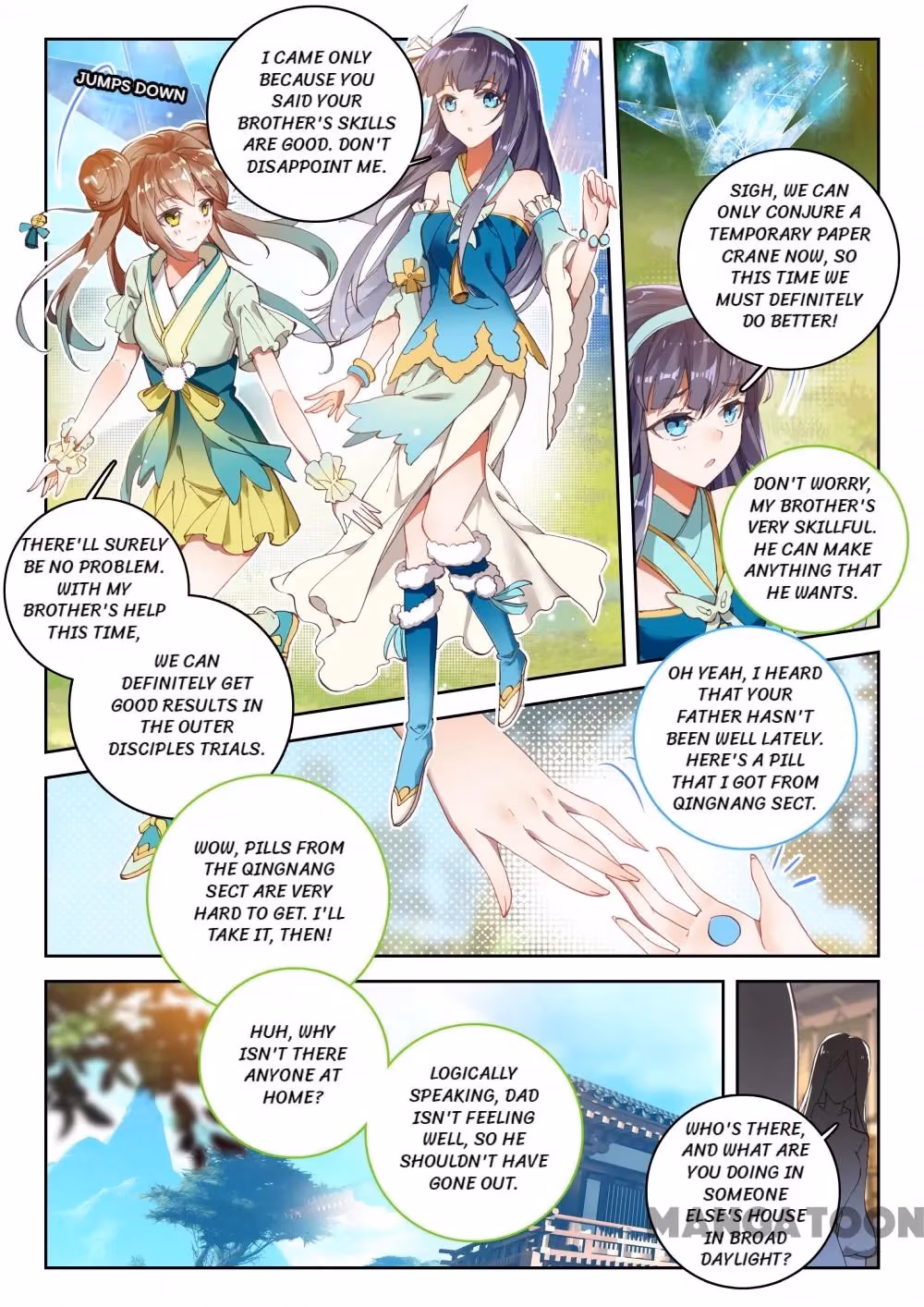 Read The Divine Punished One chapter 13 image 3 on Lezhin
