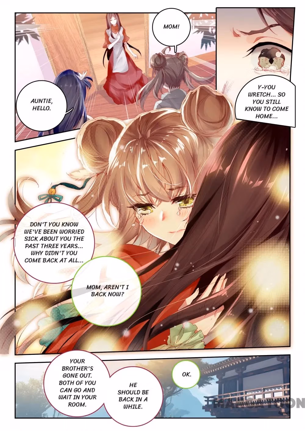 Read The Divine Punished One chapter 13 image 4 on Lezhin